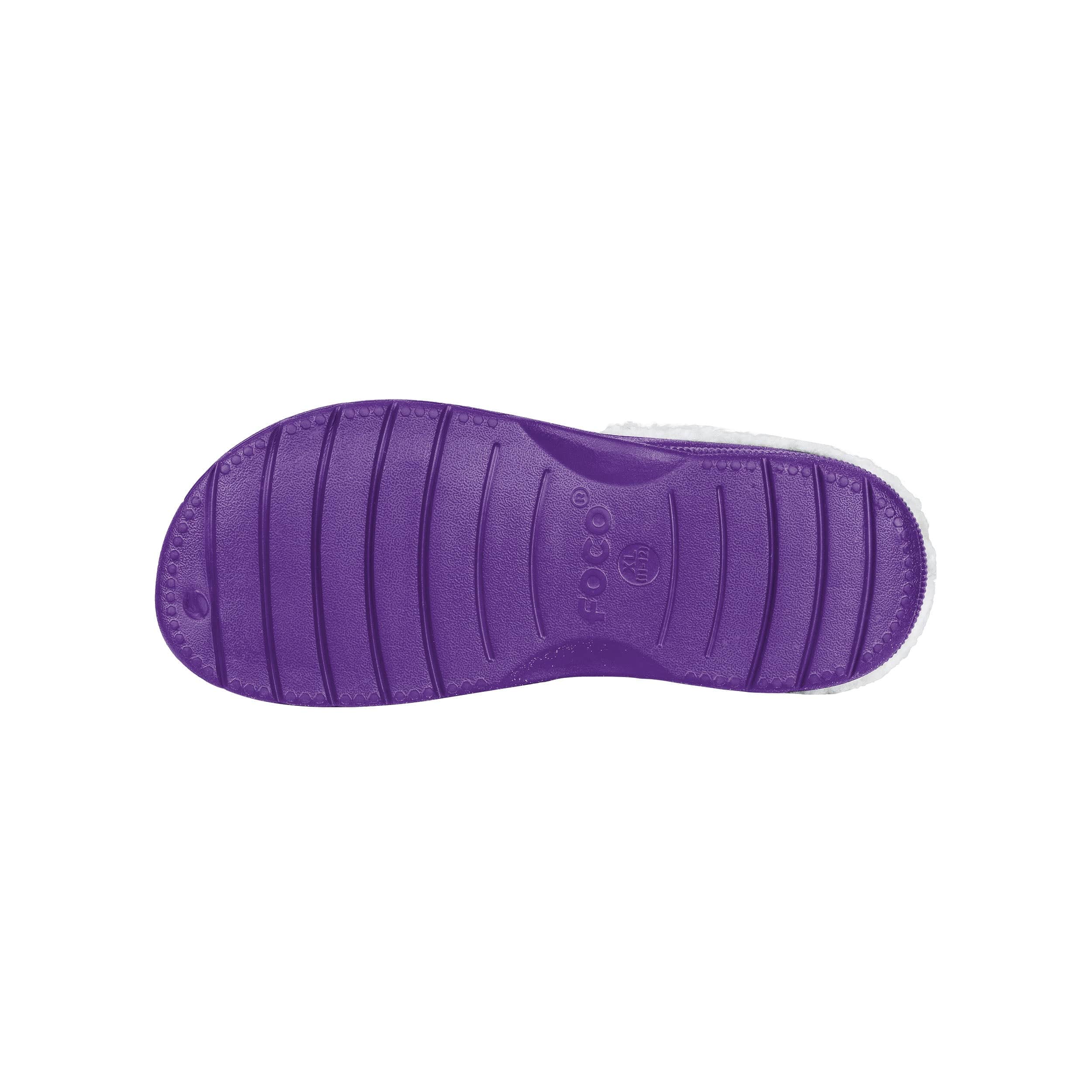 LSU Tigers NCAA Womens Sherpa Lined Glitter Clog - Image 5