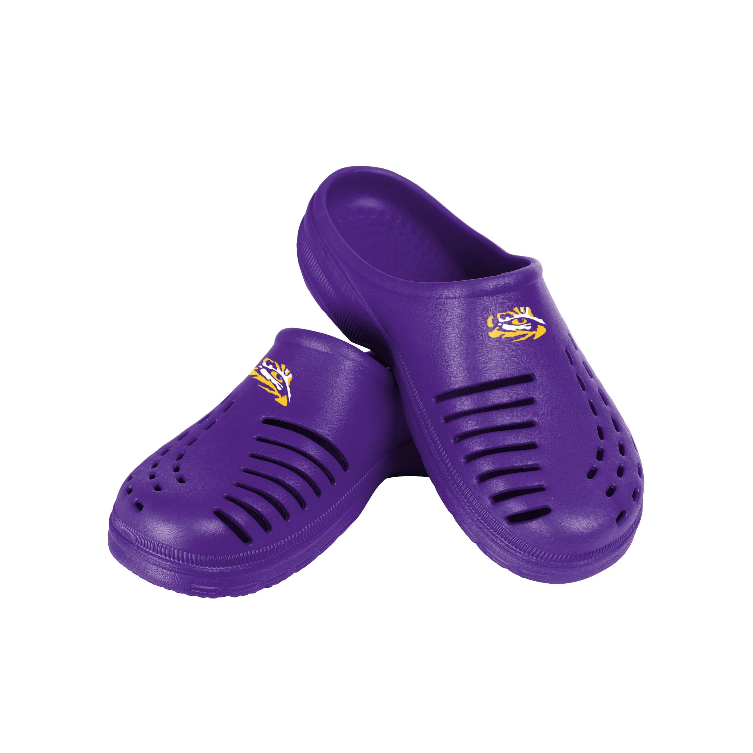 LSU Tigers NCAA Womens Solid Clog