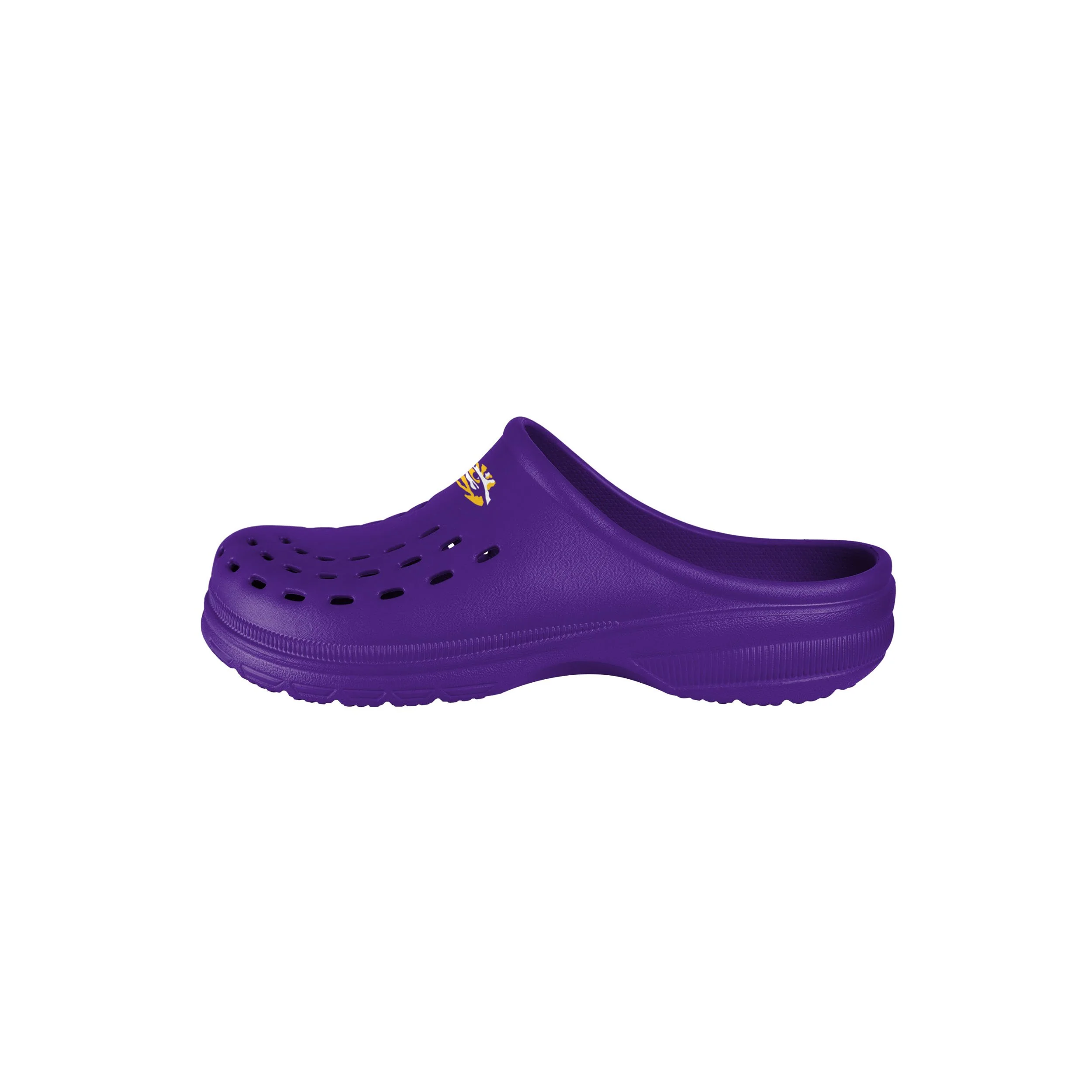 LSU Tigers NCAA Womens Solid Clog - Image 2