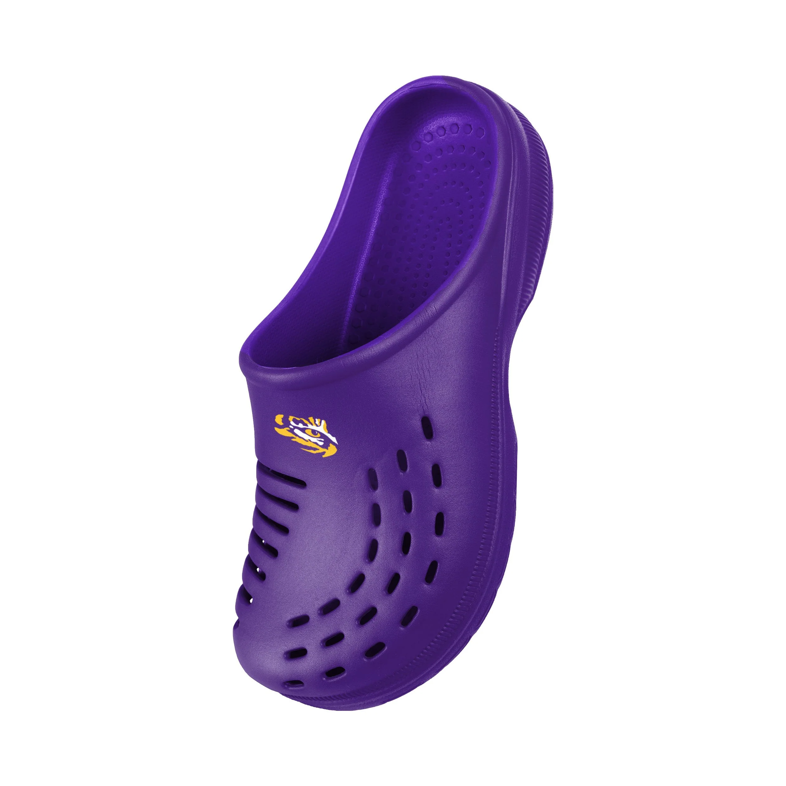 LSU Tigers NCAA Womens Solid Clog - Image 3