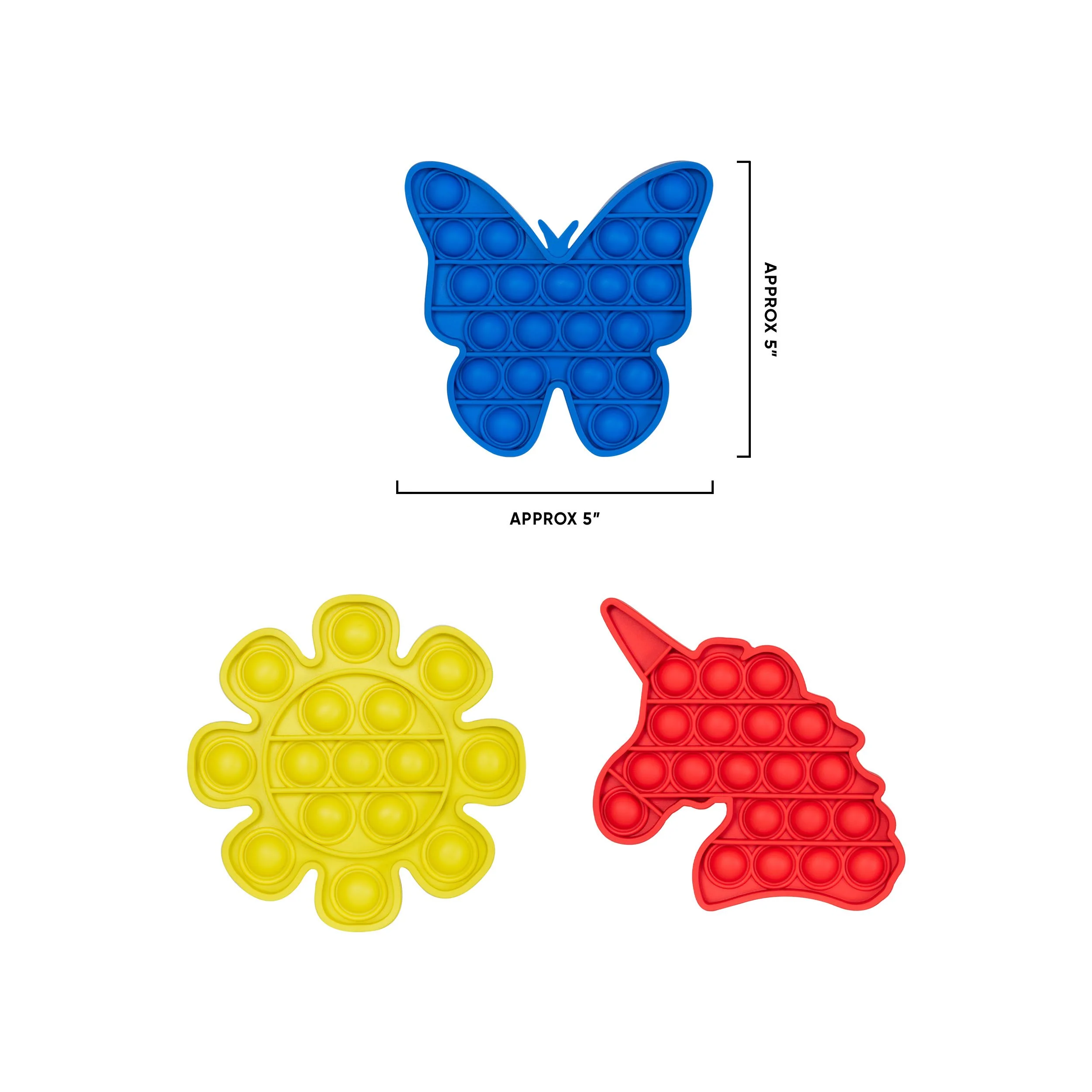 Magical Field 3 Pack Generic Push-Itz Fidget - Image 2