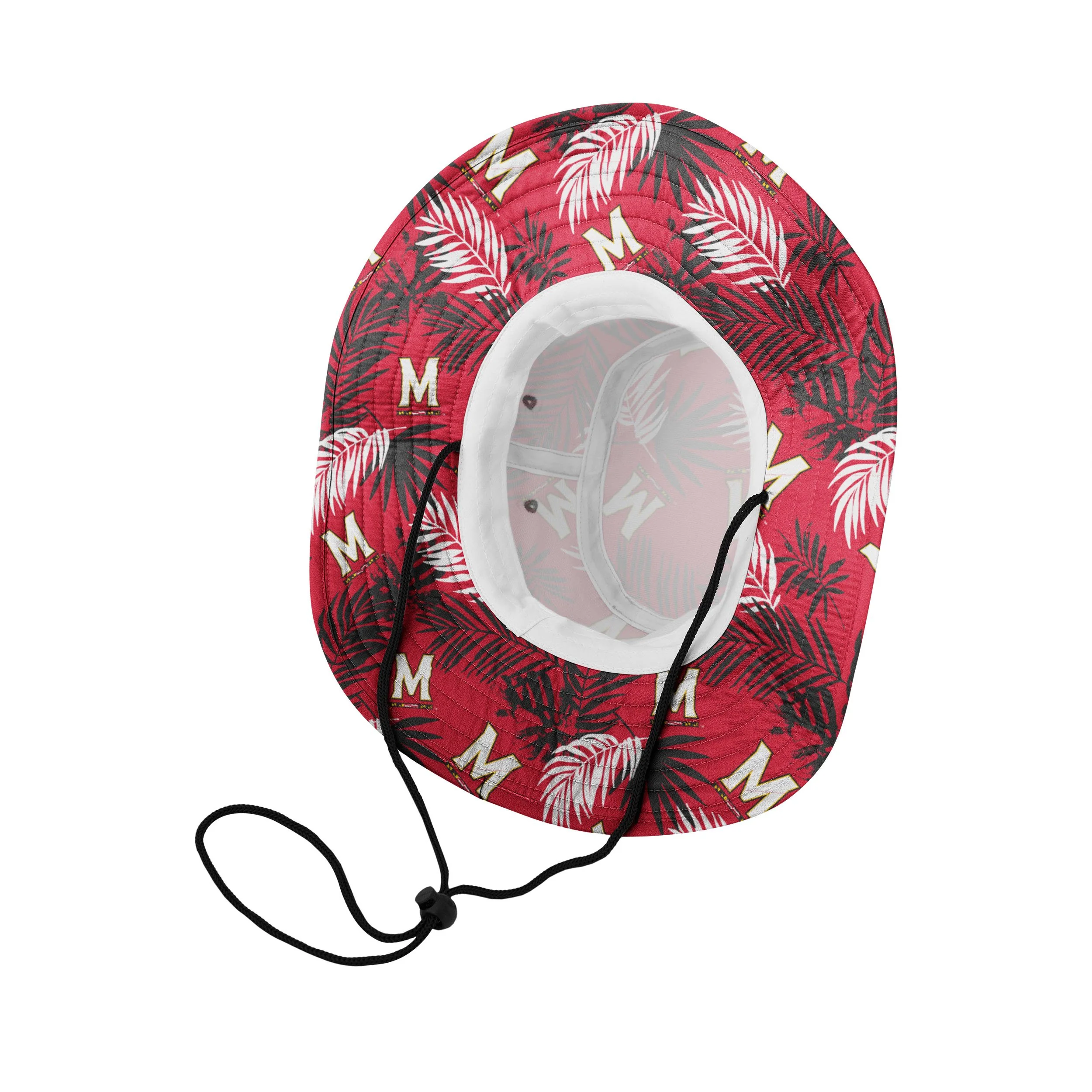 Maryland Terrapins NCAA Floral Boonie Hat - Image 3