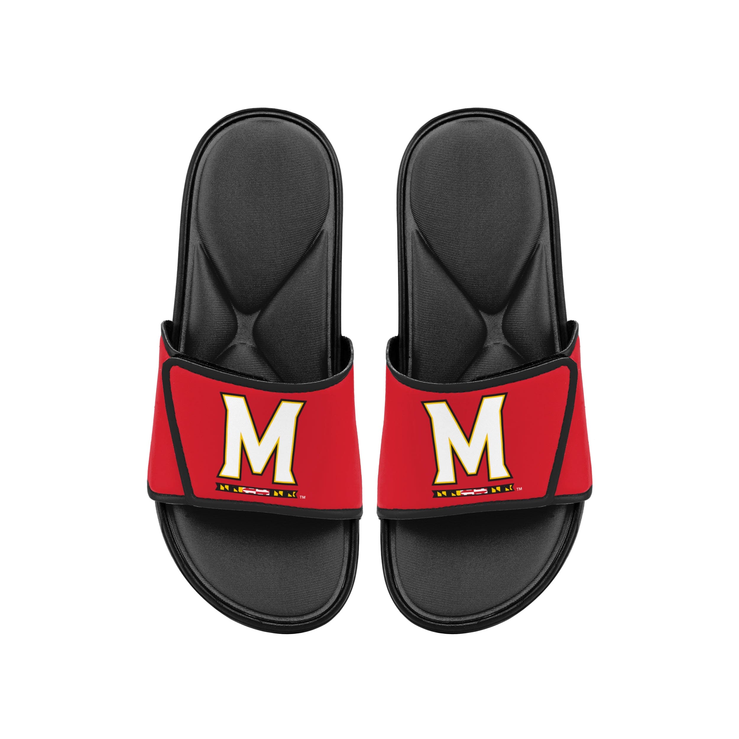 Maryland Terrapins NCAA Mens Foam Sport Slide Sandals - Image 4