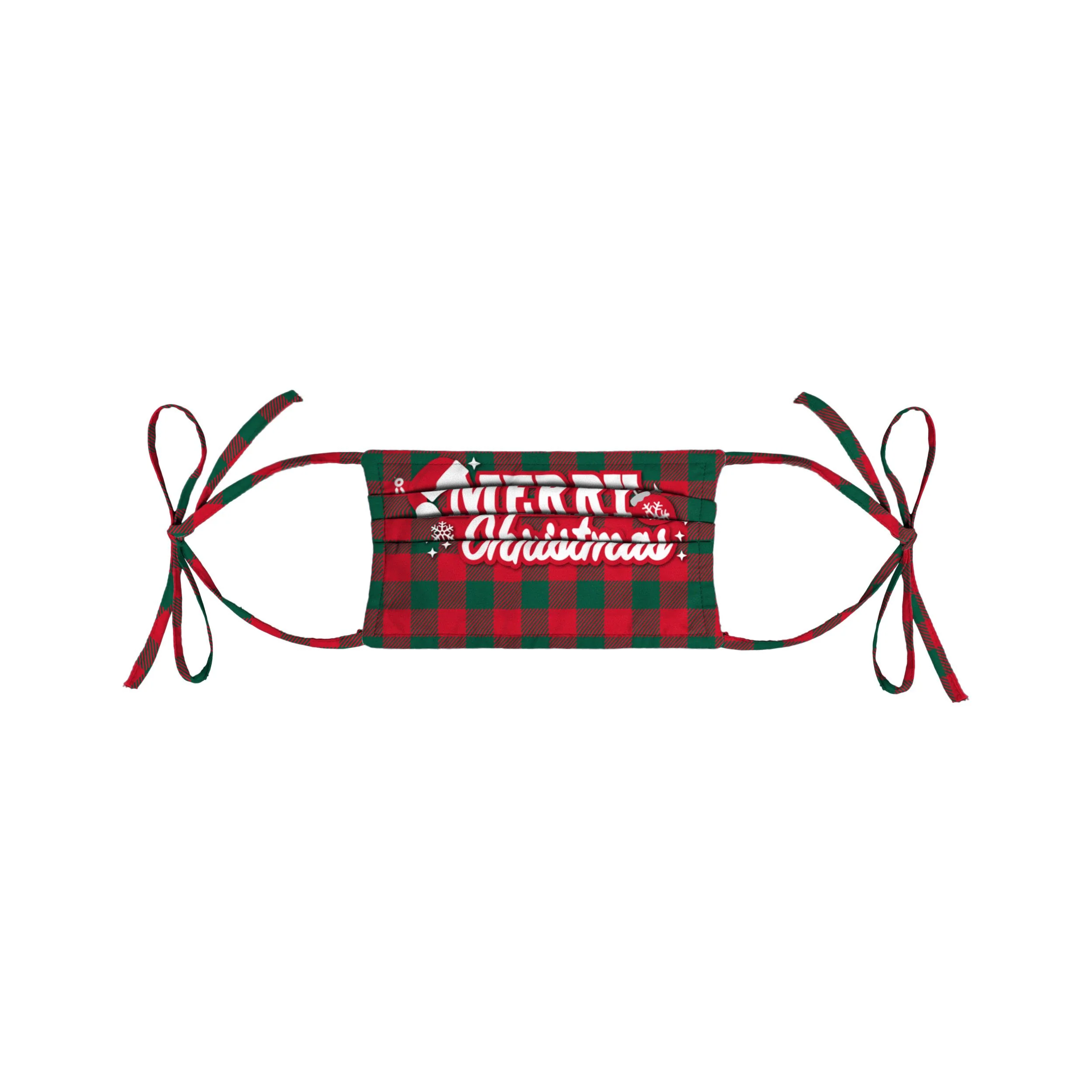 Merry Christmas Tie-Back Face Cover - Image 5