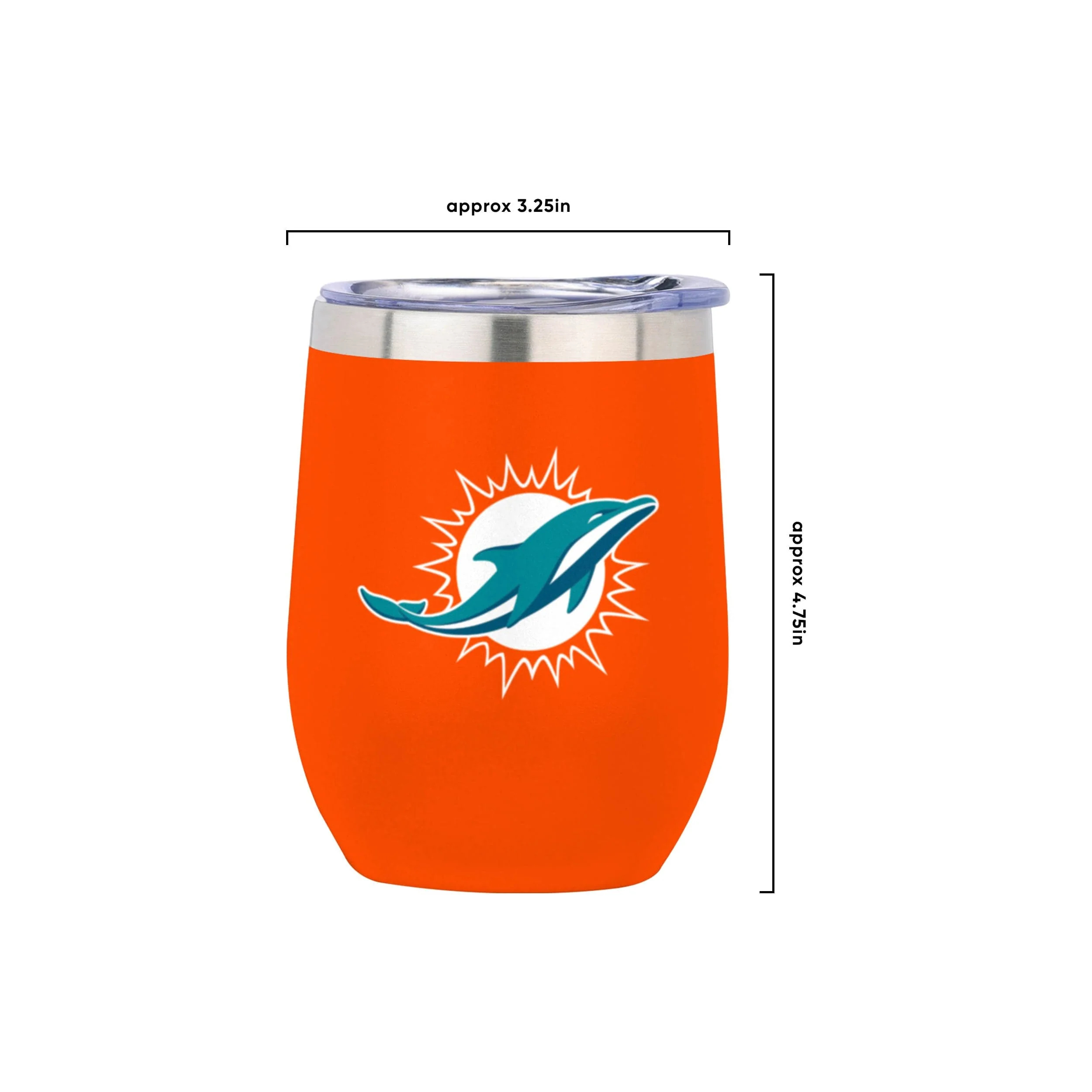 Miami Dolphins NFL 12 oz Mini Tumbler - Image 5