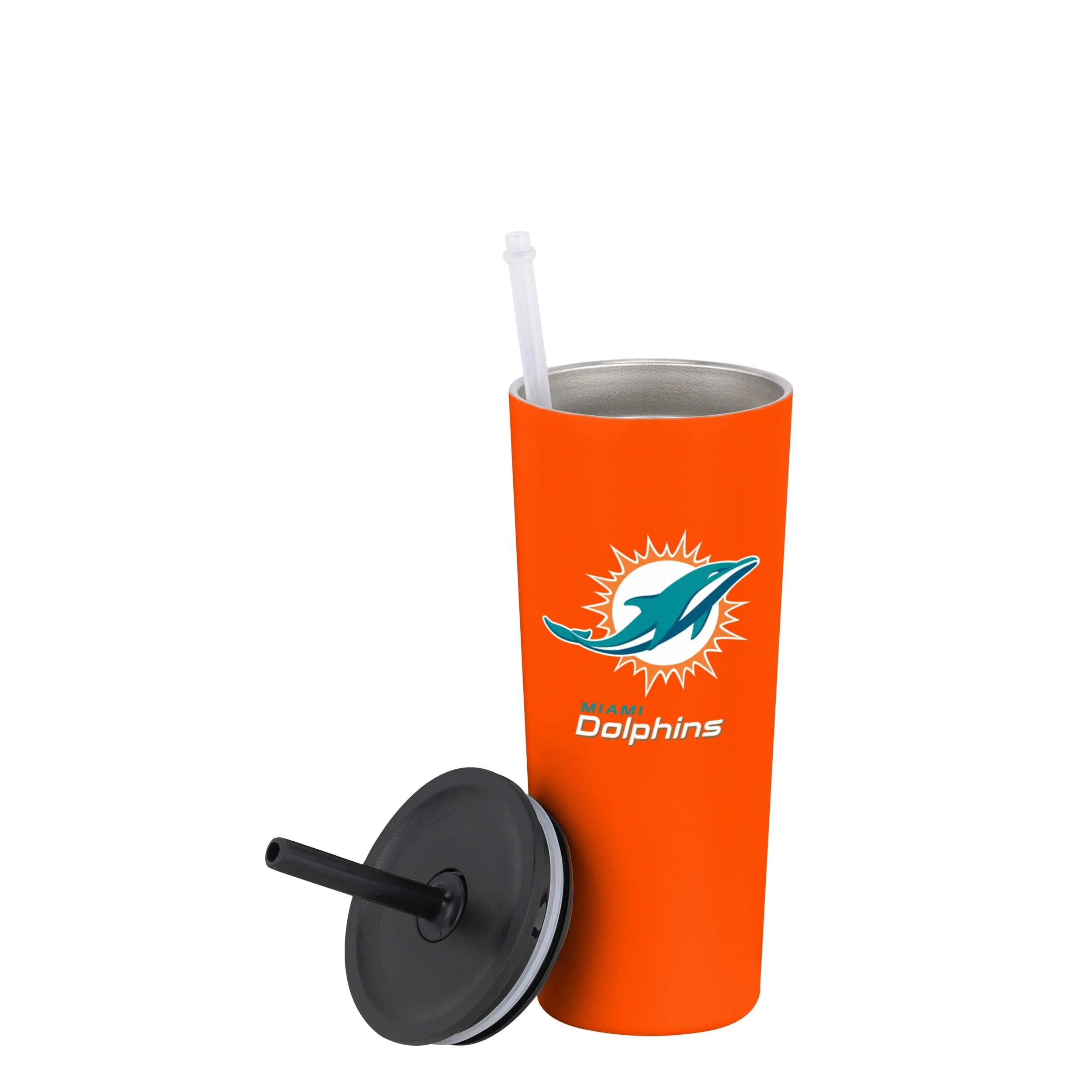 Miami Dolphins NFL 22 oz Travel Tumbler - Image 3