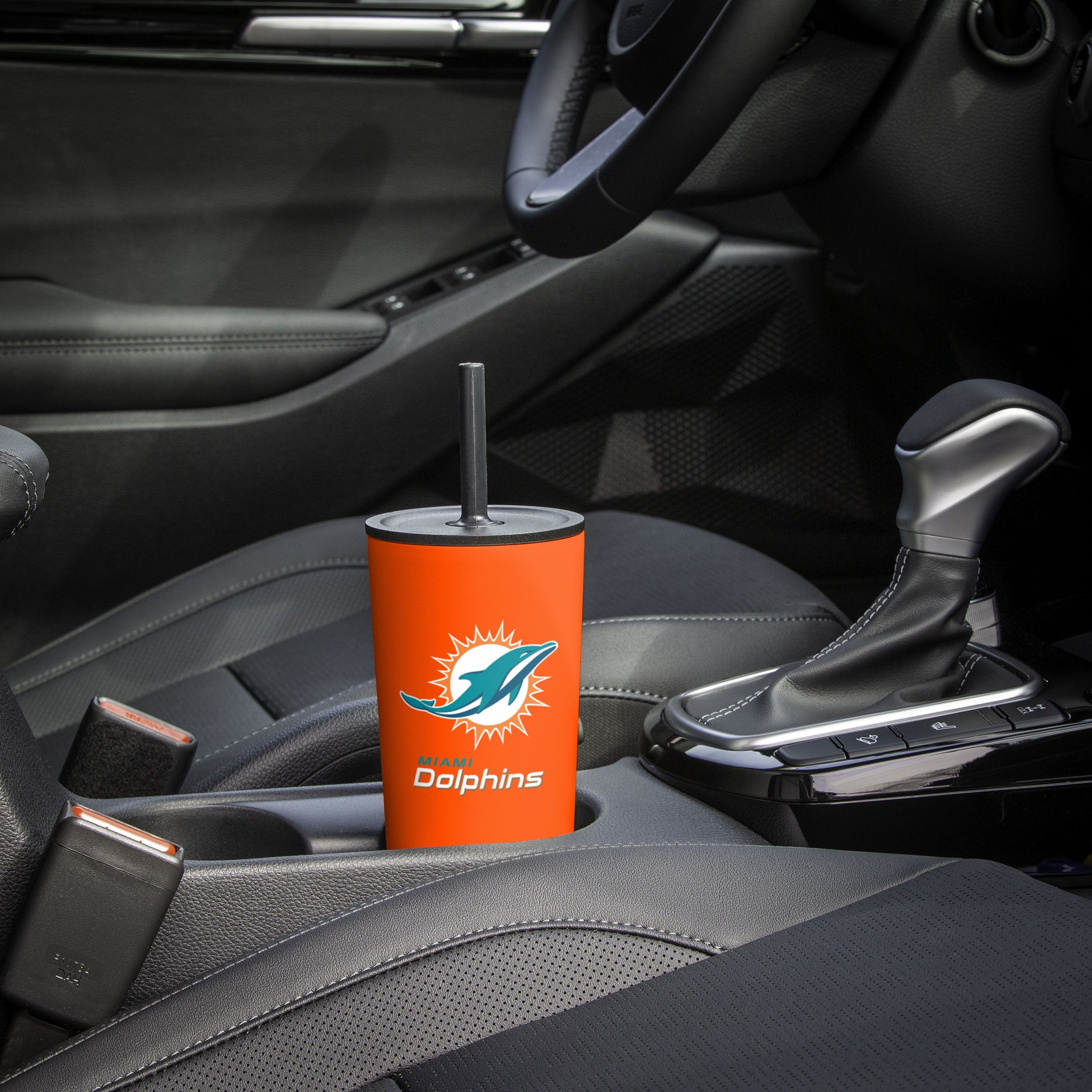 Miami Dolphins NFL 22 oz Travel Tumbler - Image 4