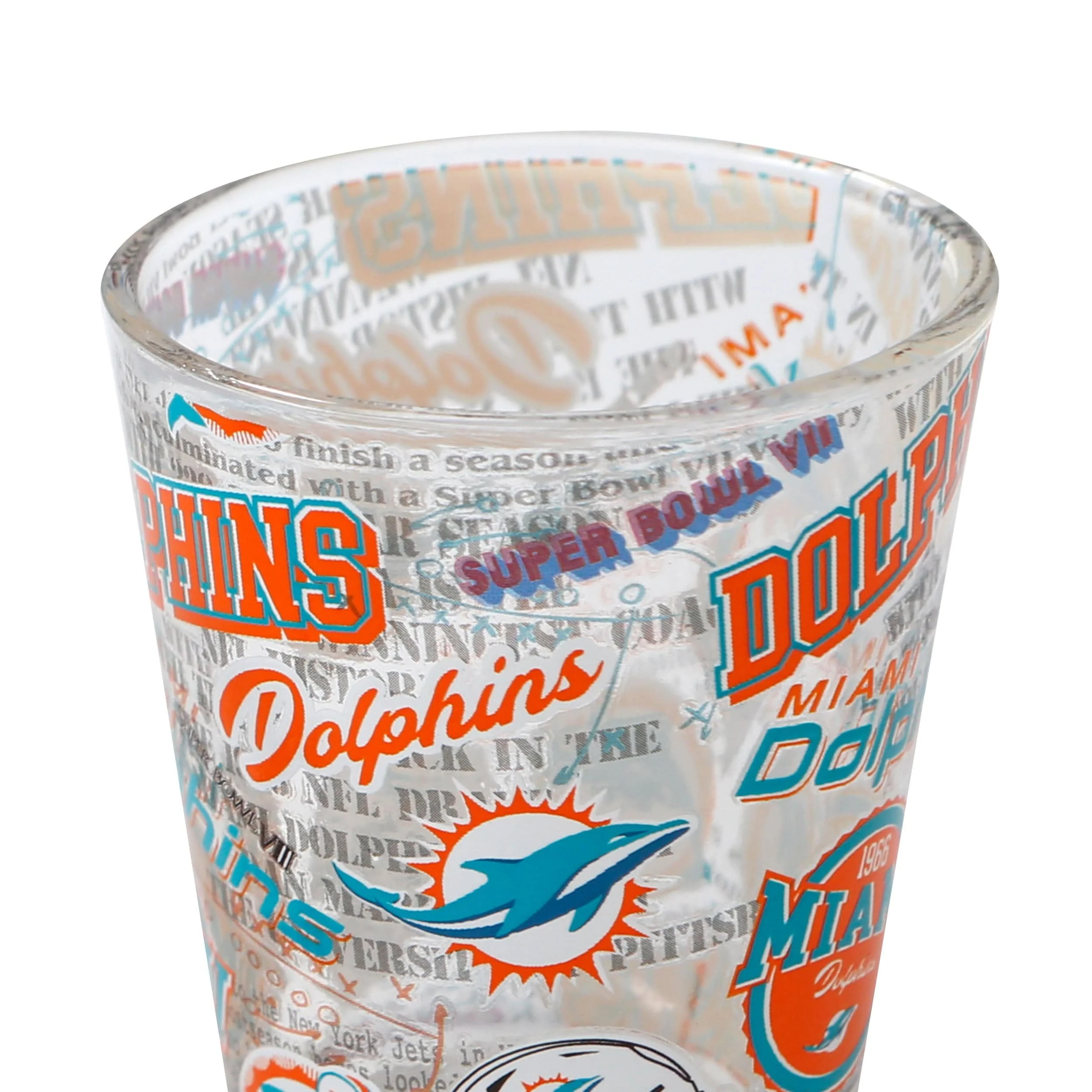 Miami Dolphins NFL 3 Pack Shot Glass - Image 4