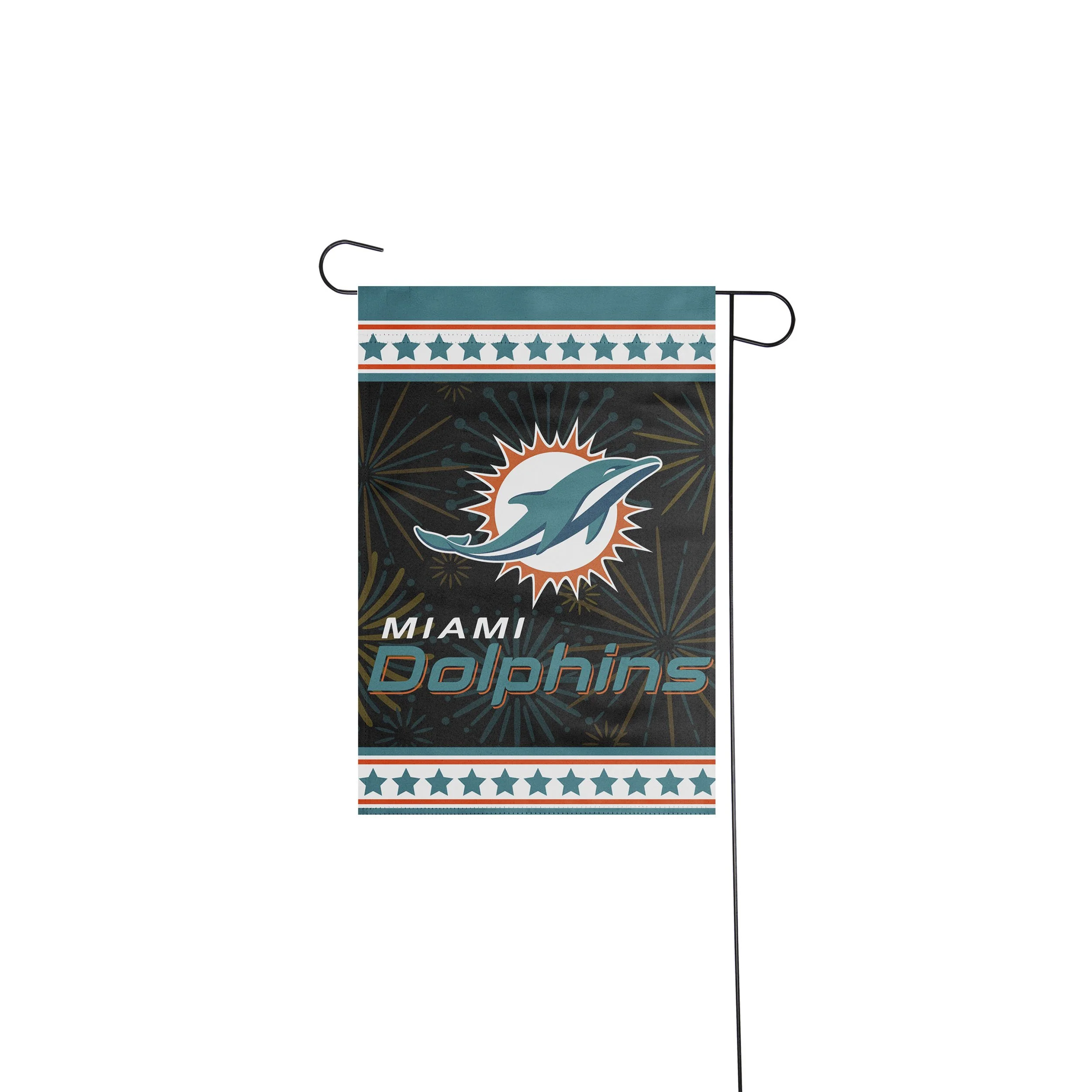 Miami Dolphins NFL Americana Garden Flag - Image 2