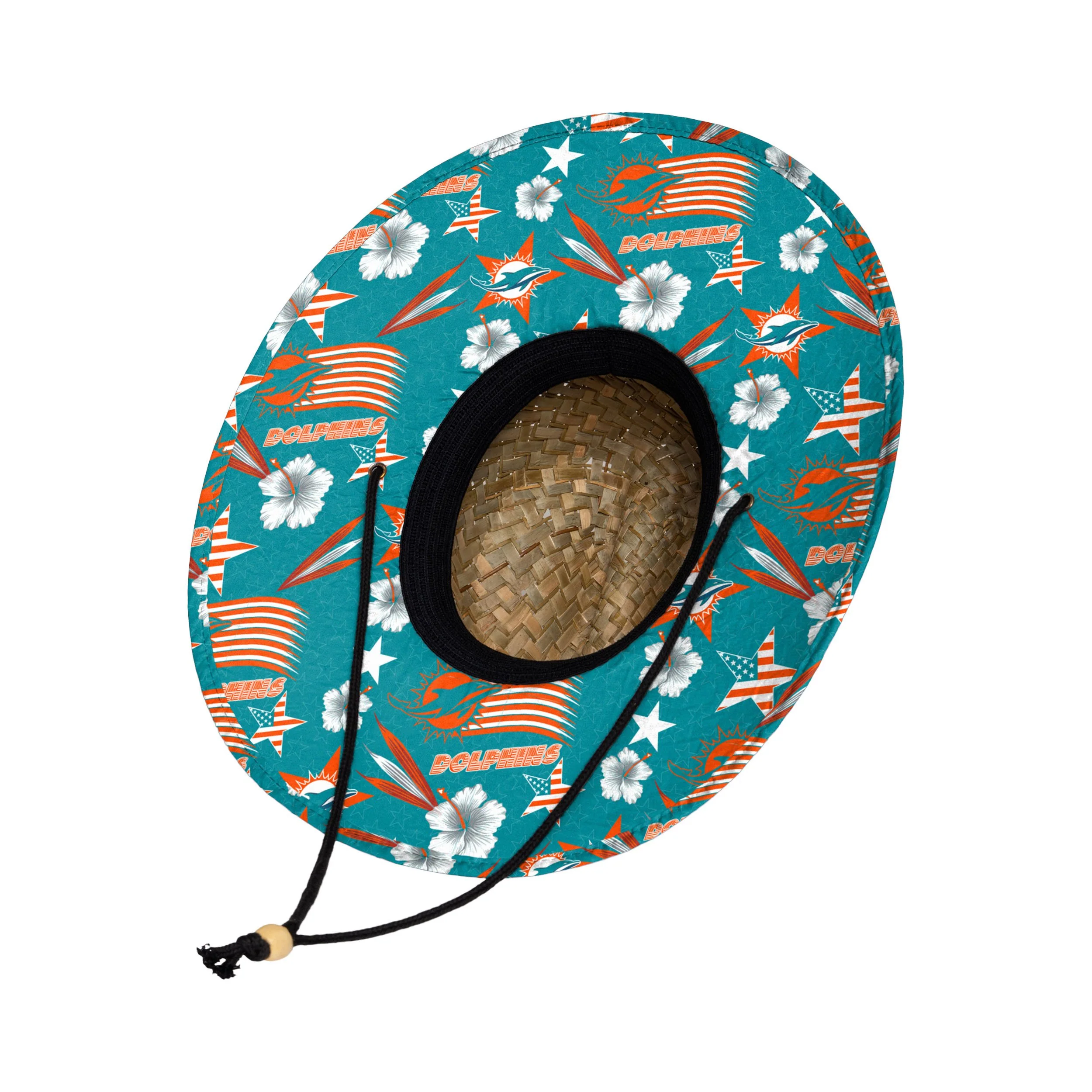 Miami Dolphins NFL Americana Straw Hat - Image 2