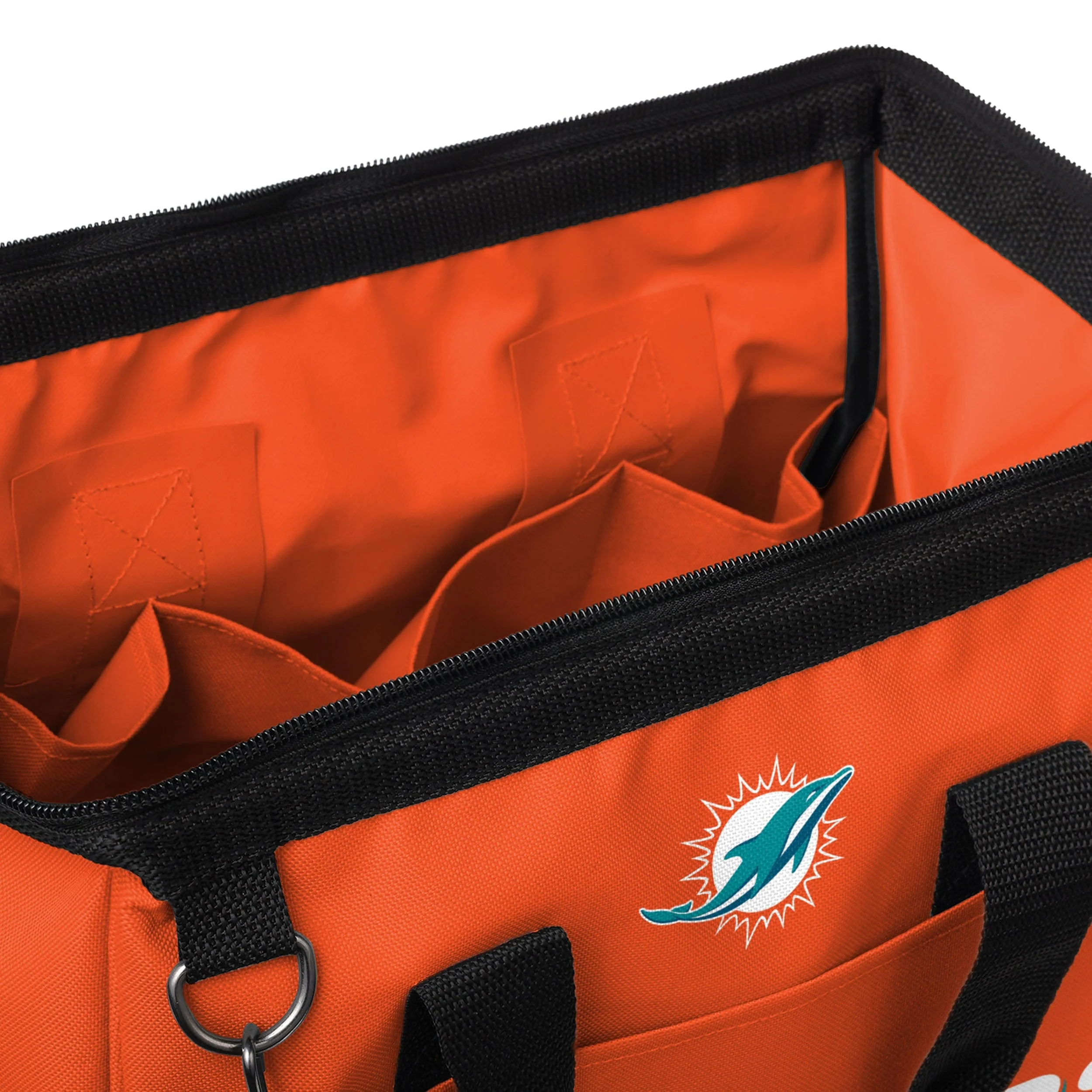 Miami Dolphins NFL Big Logo Tool Bag - Image 3