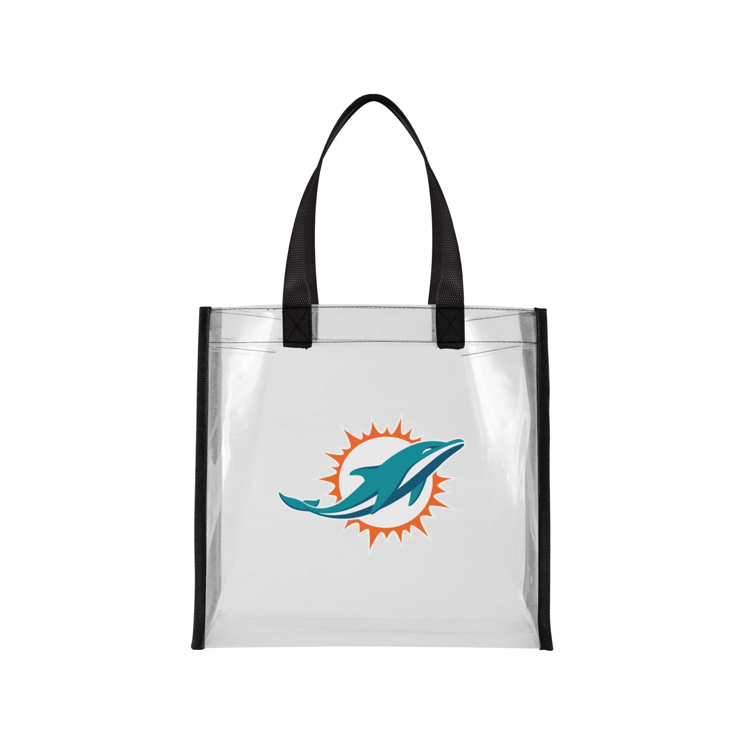Miami Dolphins NFL Clear Reusable Bag
