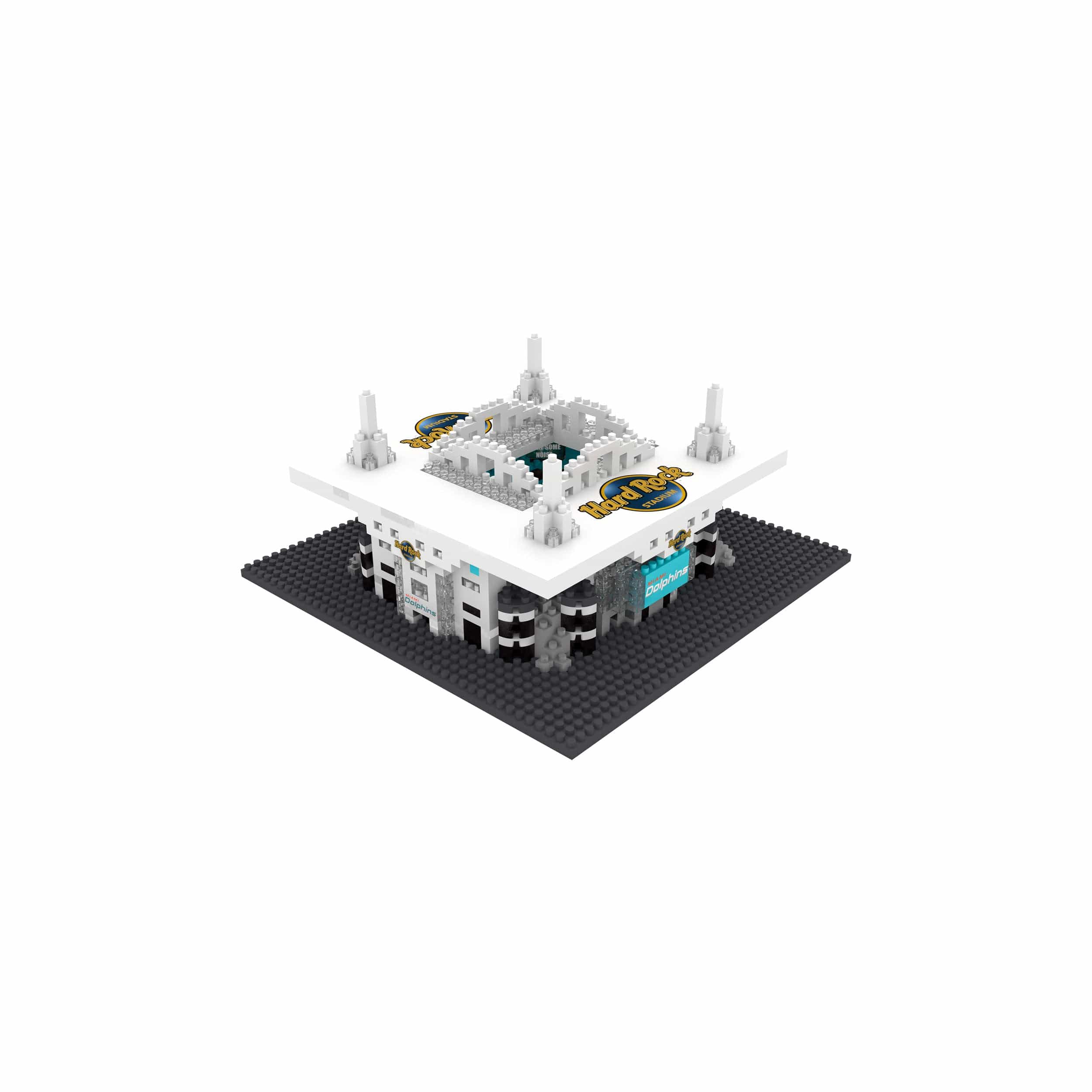 Miami Dolphins NFL Hard Rock Stadium Mini BRXLZ Stadium - Image 2