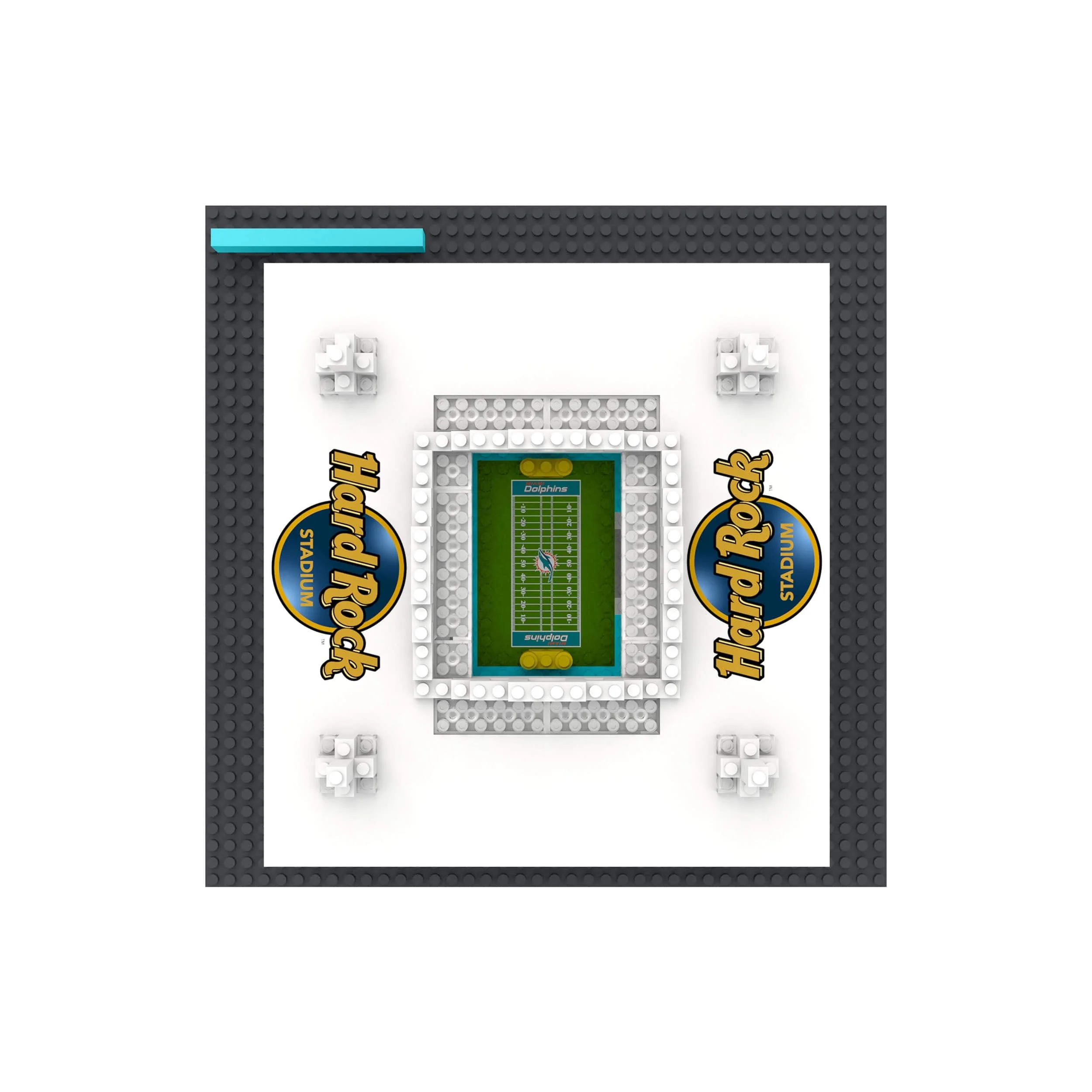 Miami Dolphins NFL Hard Rock Stadium Mini BRXLZ Stadium - Image 7