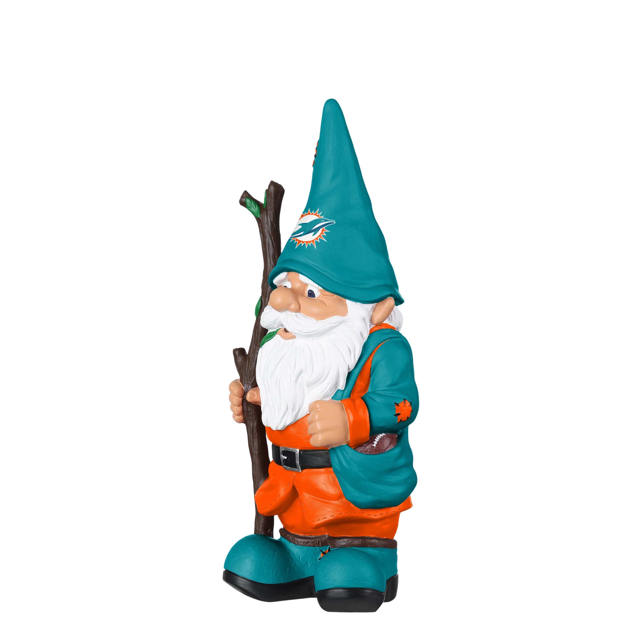 Miami Dolphins NFL Holding Stick Gnome - Image 2