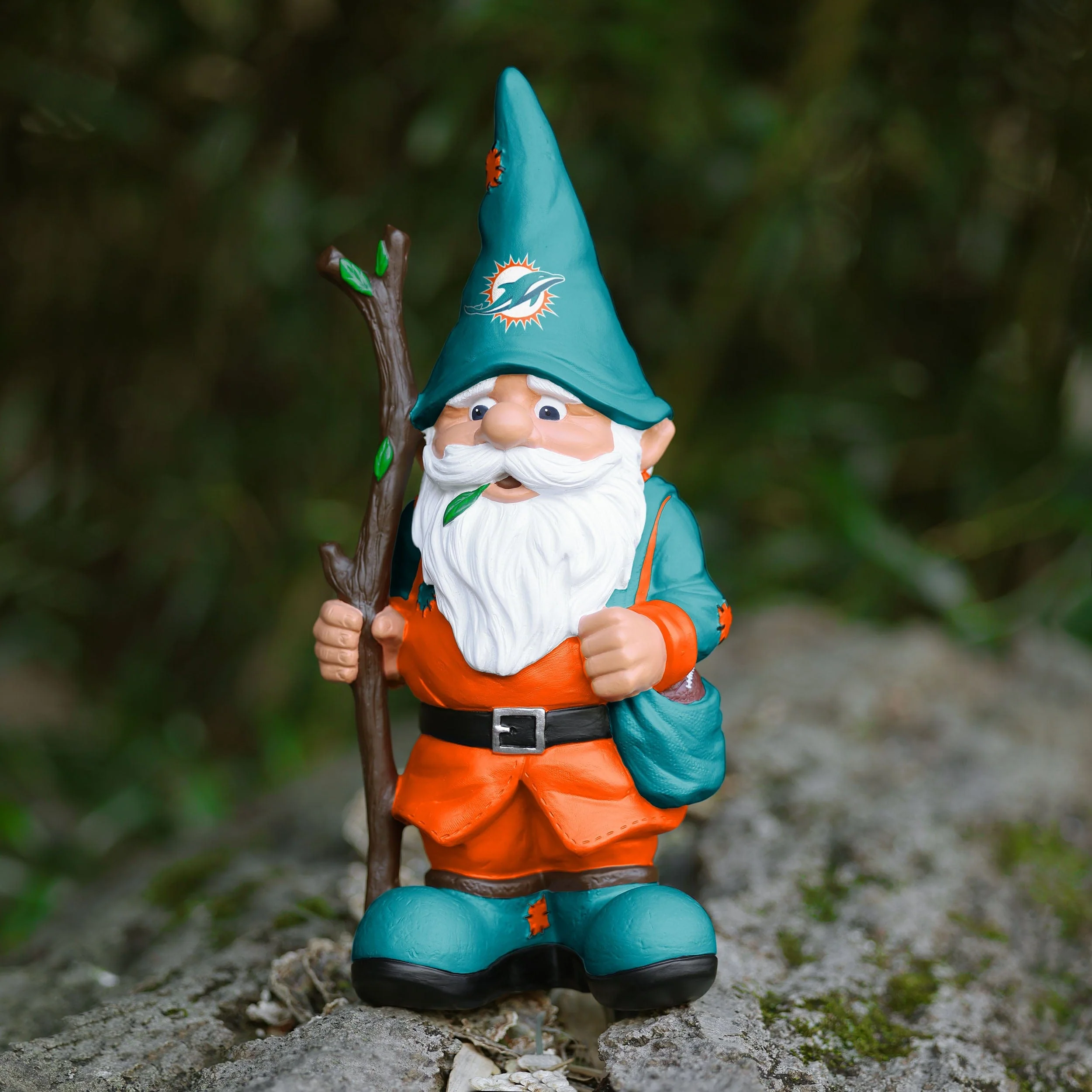 Miami Dolphins NFL Holding Stick Gnome - Image 5