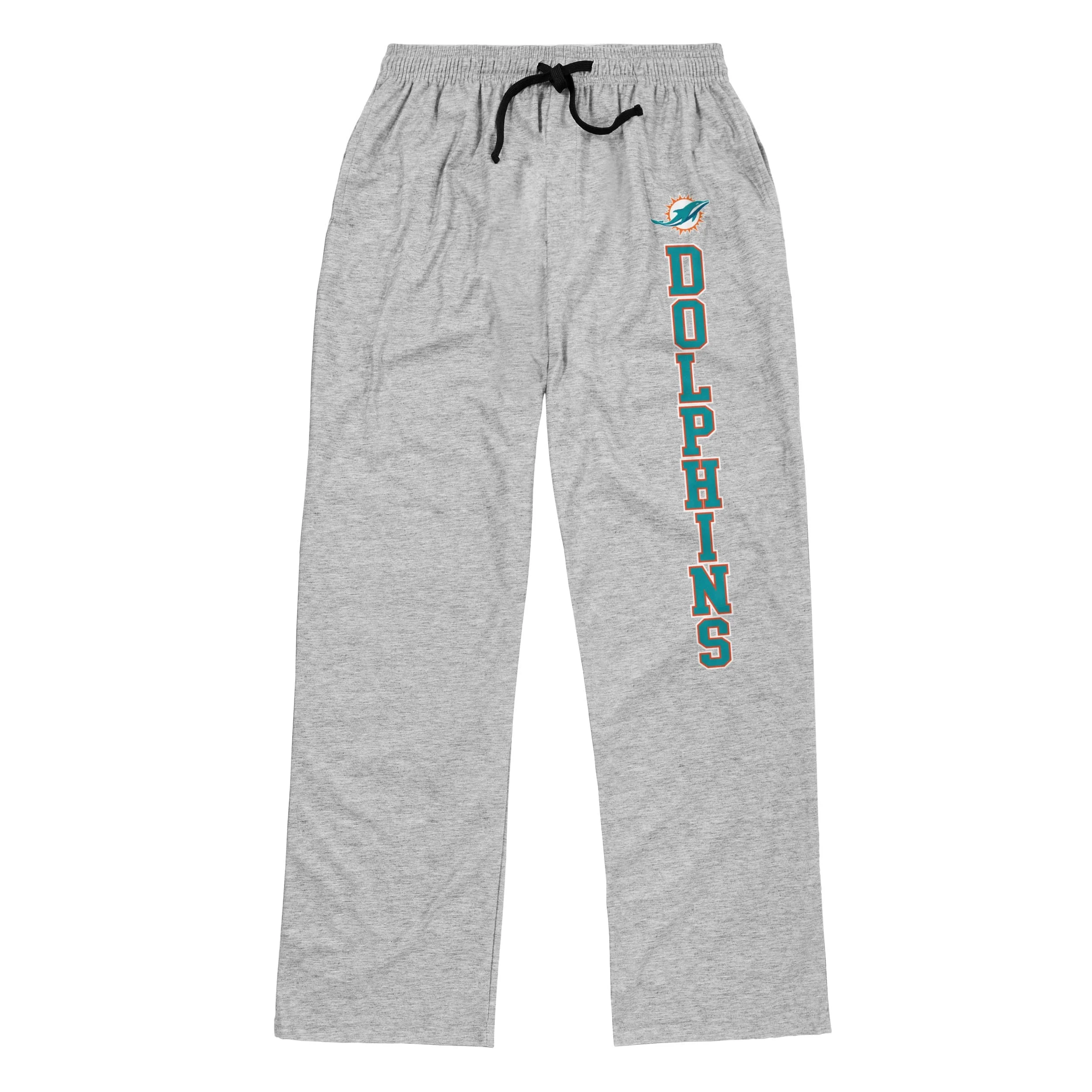 Miami Dolphins NFL Mens Athletic Gray Lounge Pants - Image 4