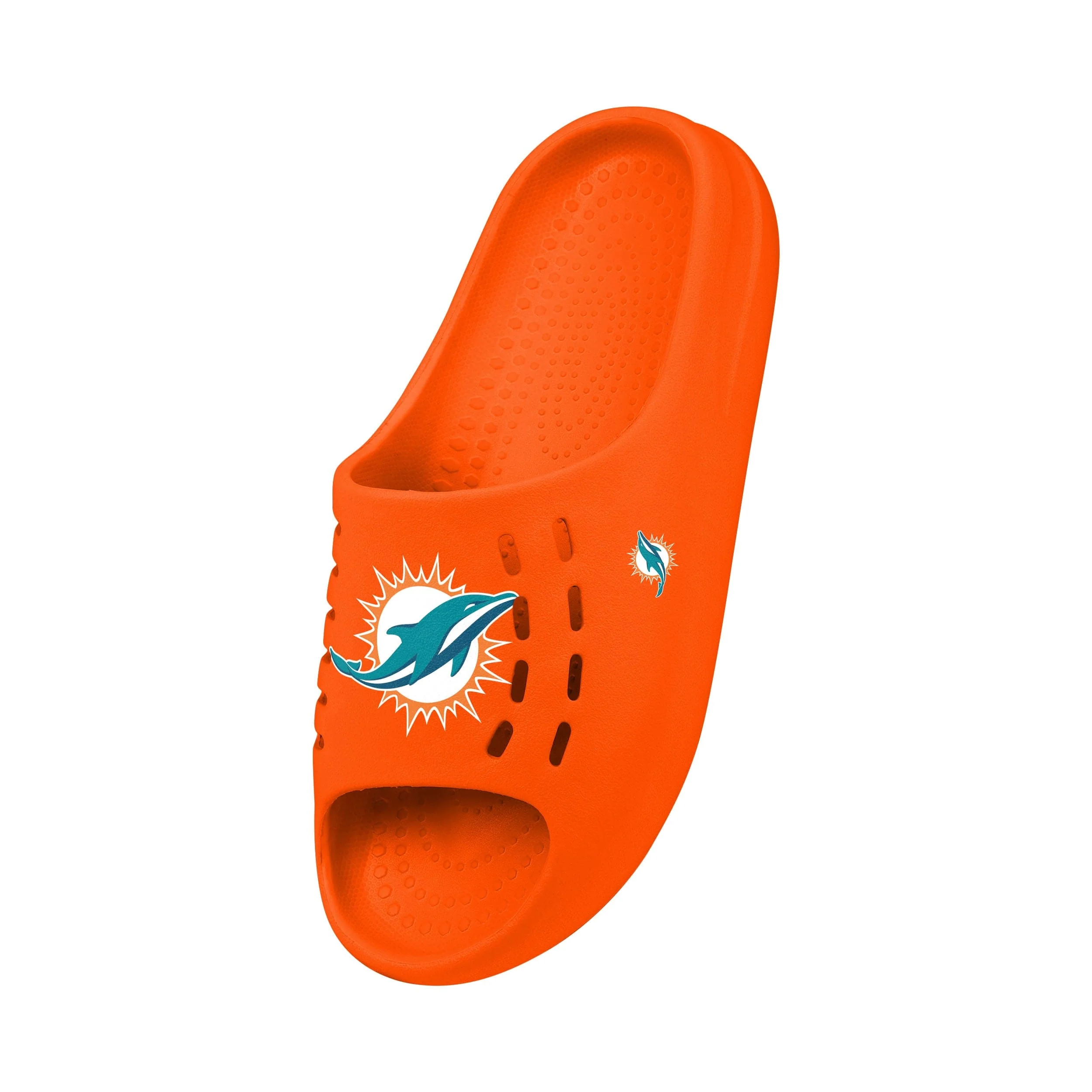 Miami Dolphins NFL Mens Big Logo Chunky Slide - Image 2