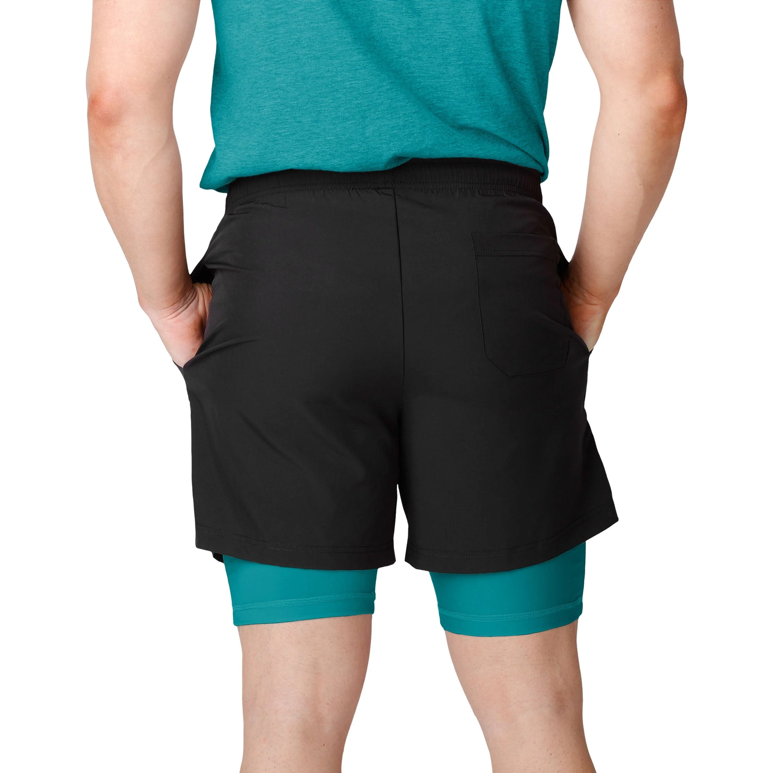 Miami Dolphins NFL Mens Black Team Color Lining Shorts - Image 3