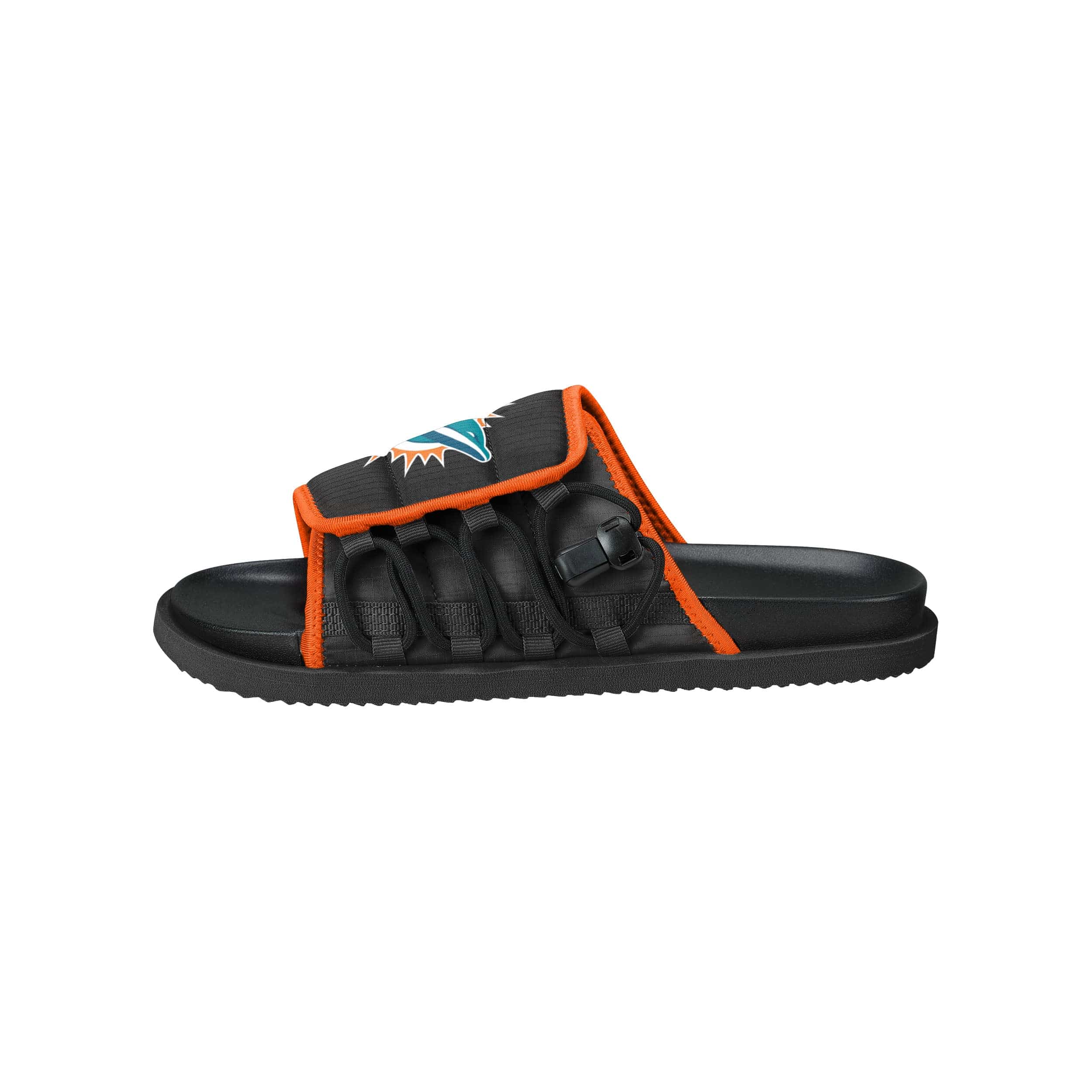 Miami Dolphins NFL Mens Future Slide Flip Flops - Image 4