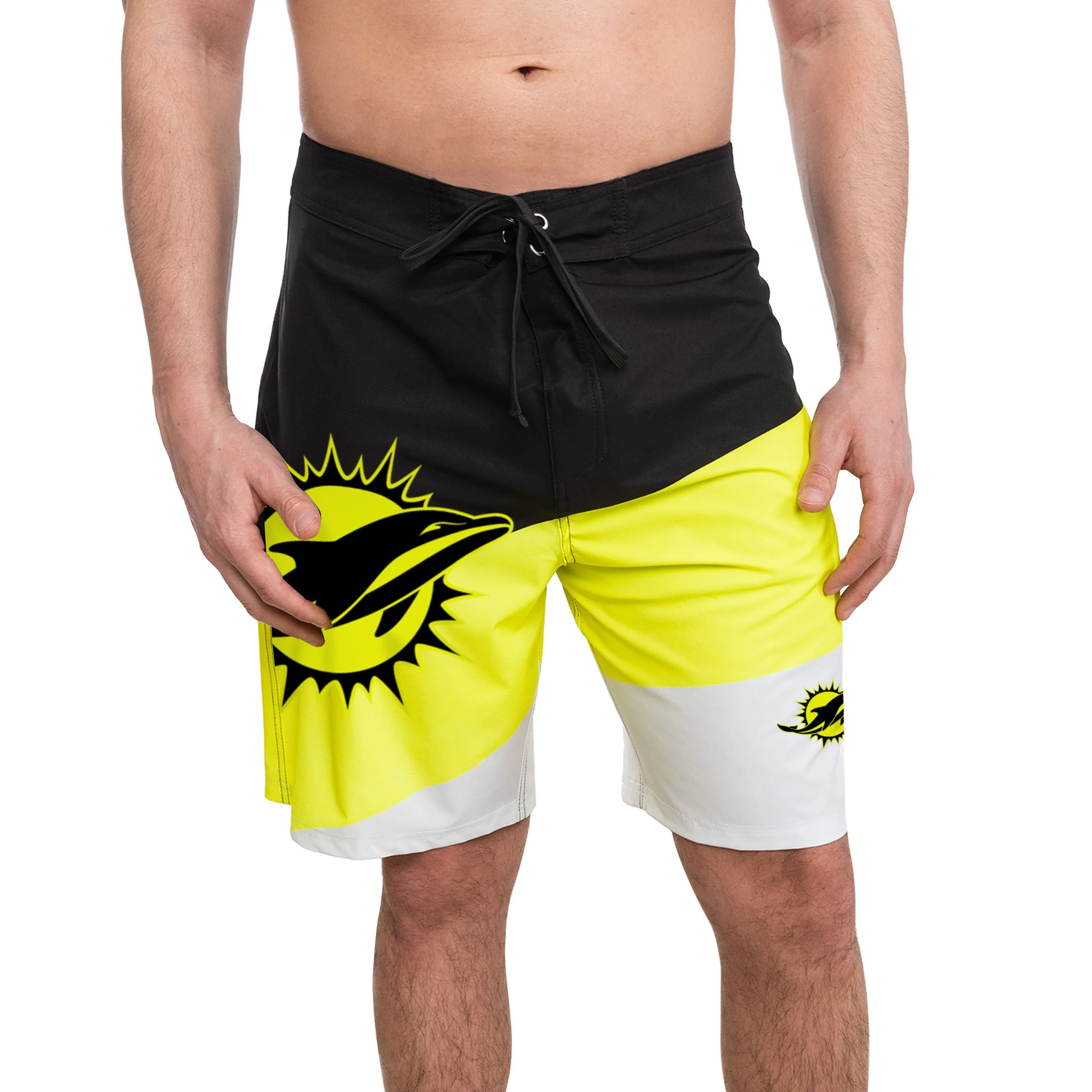 Miami Dolphins NFL Mens Highlights Boardshorts - Image 2
