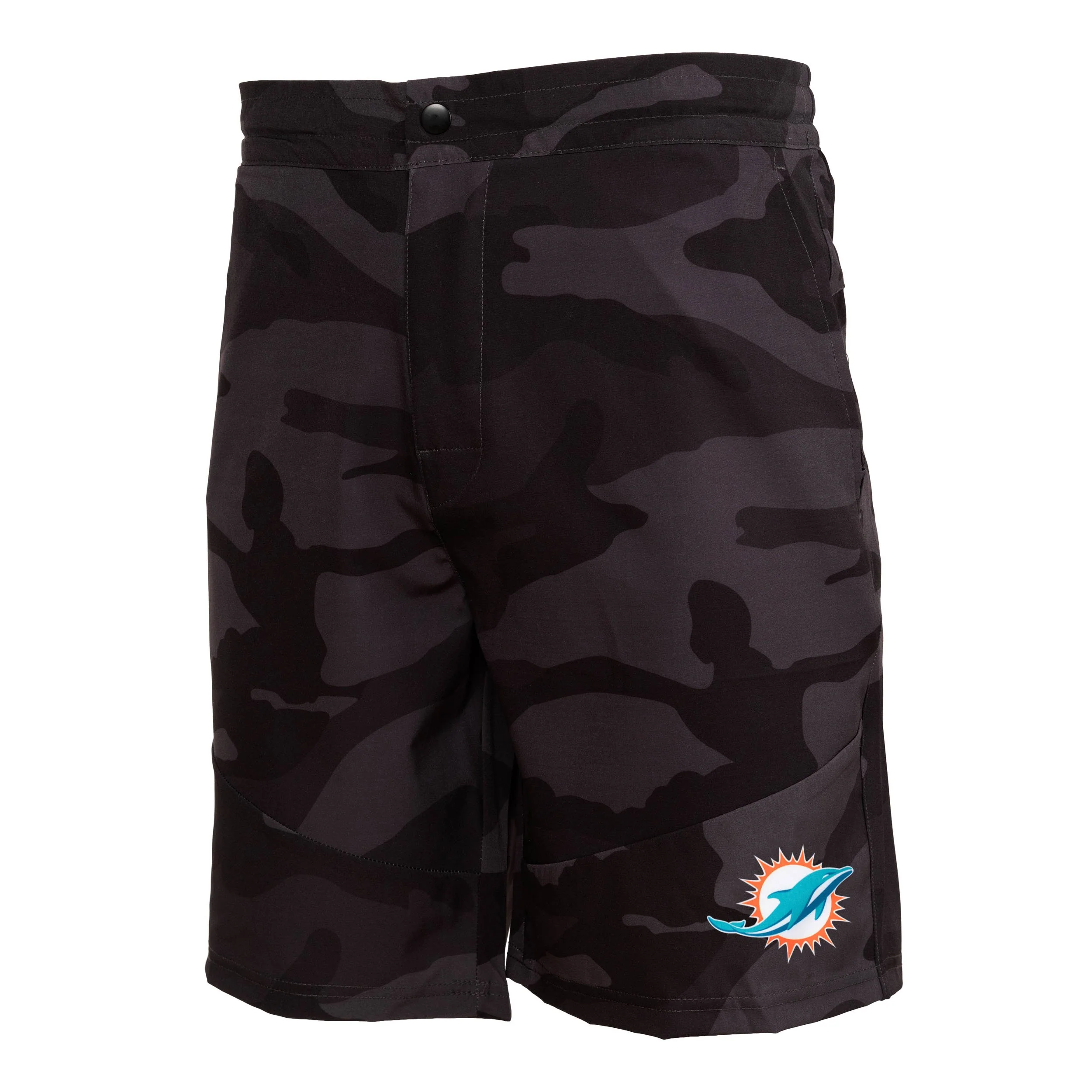 Miami Dolphins NFL Mens Nightcap Camo Walking Shorts
