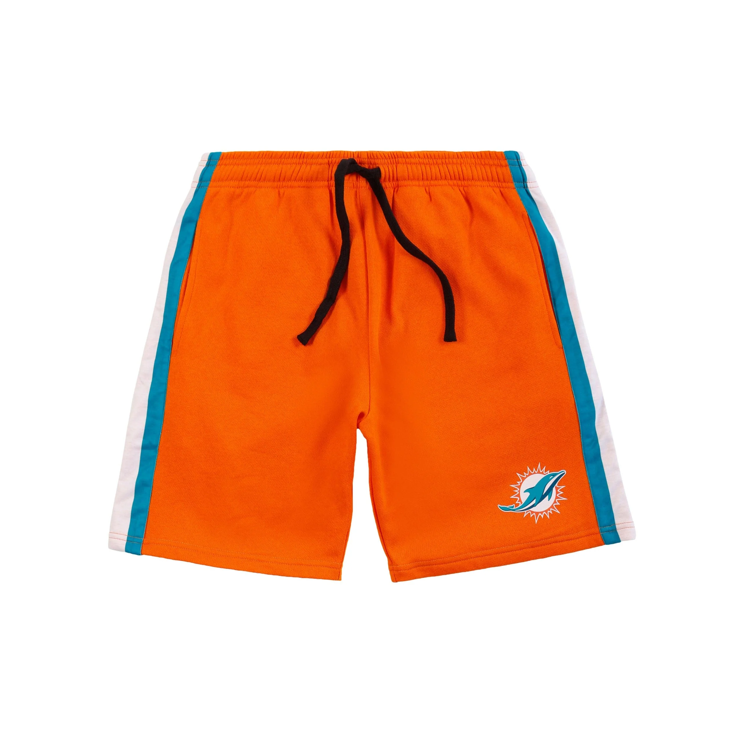 Miami Dolphins NFL Mens Side Stripe Fleece Shorts - Image 3