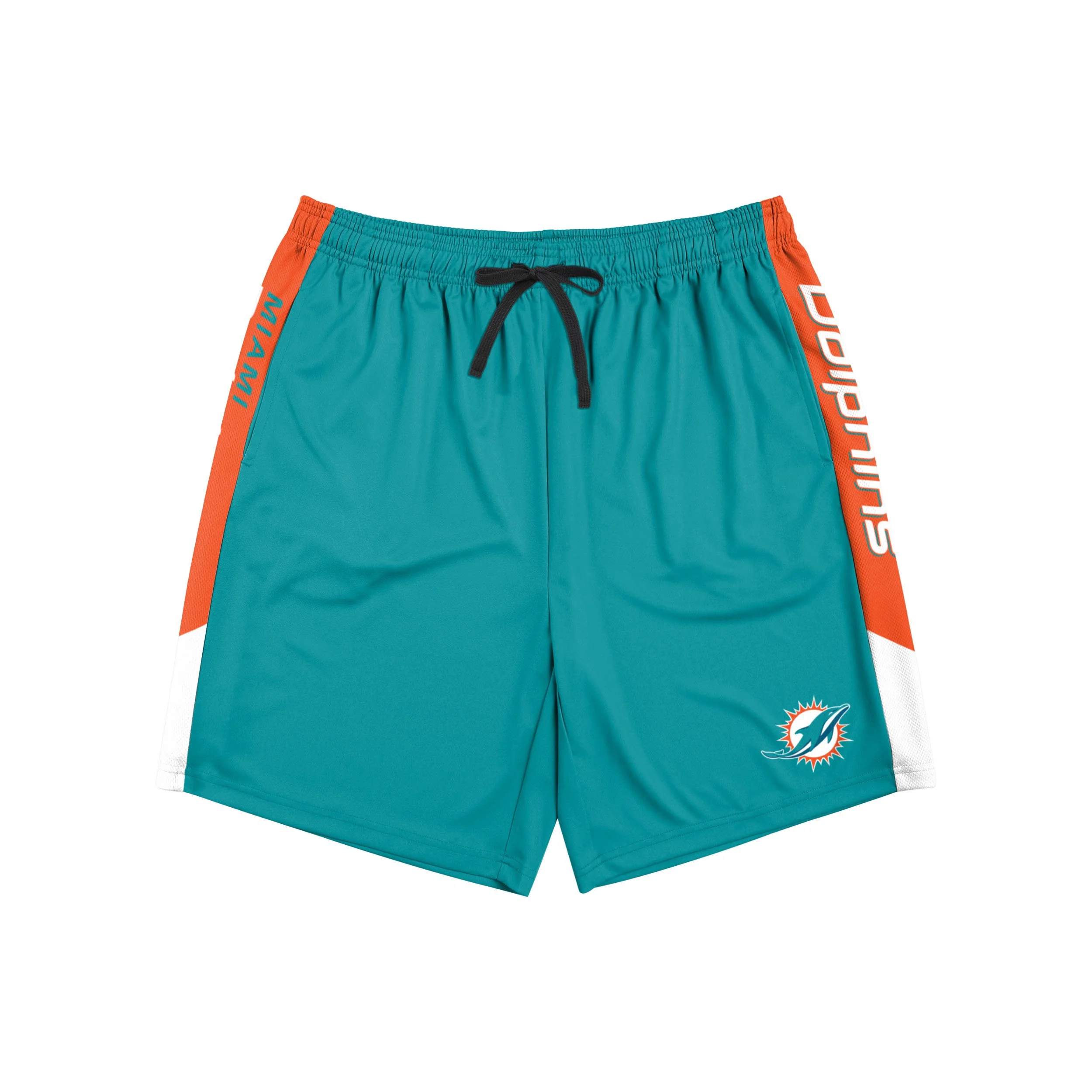 Miami Dolphins NFL Mens Side Stripe Training Shorts - Image 4