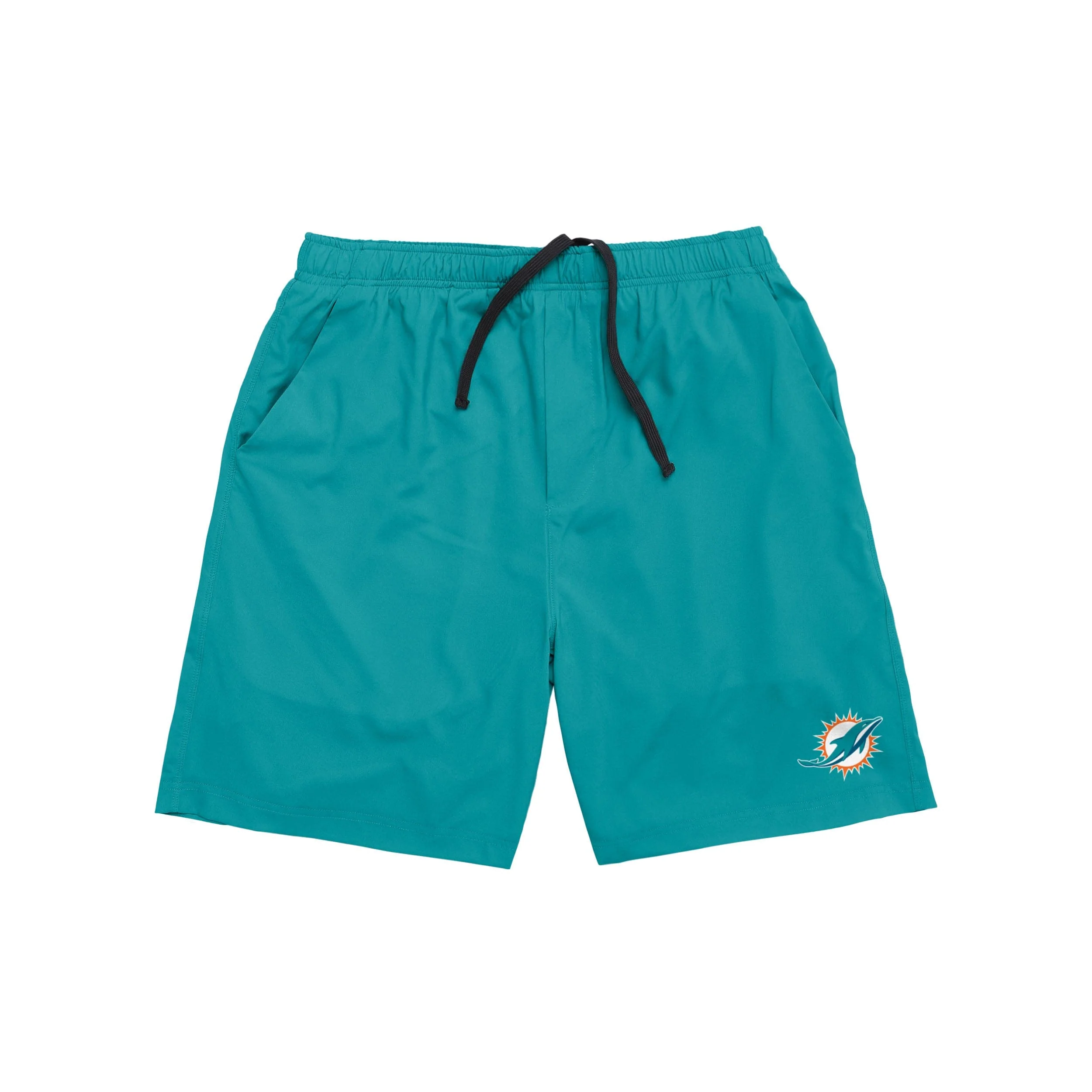 Miami Dolphins NFL Mens Solid Woven Shorts - Image 4