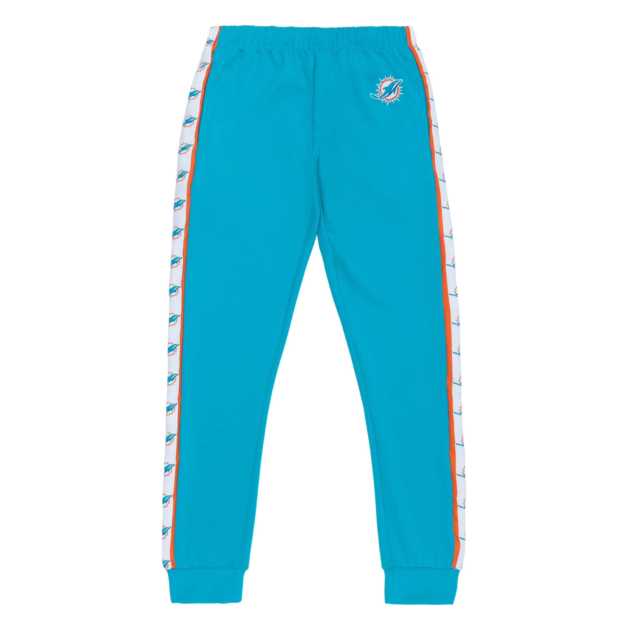 Miami Dolphins NFL Mens Stripe Logo Track Pants - Image 4