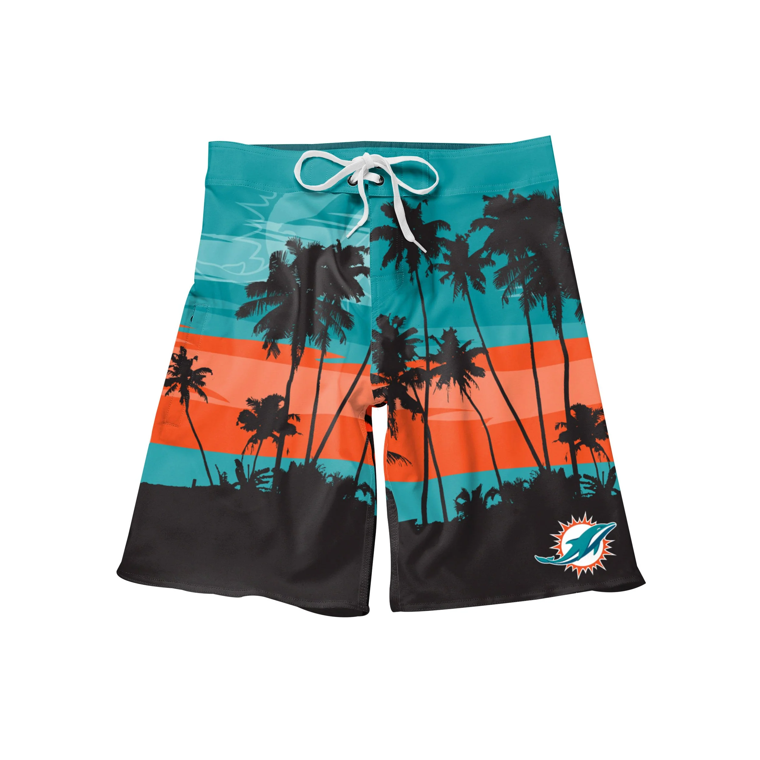 Miami Dolphins NFL Mens Sunset Boardshorts - Image 4