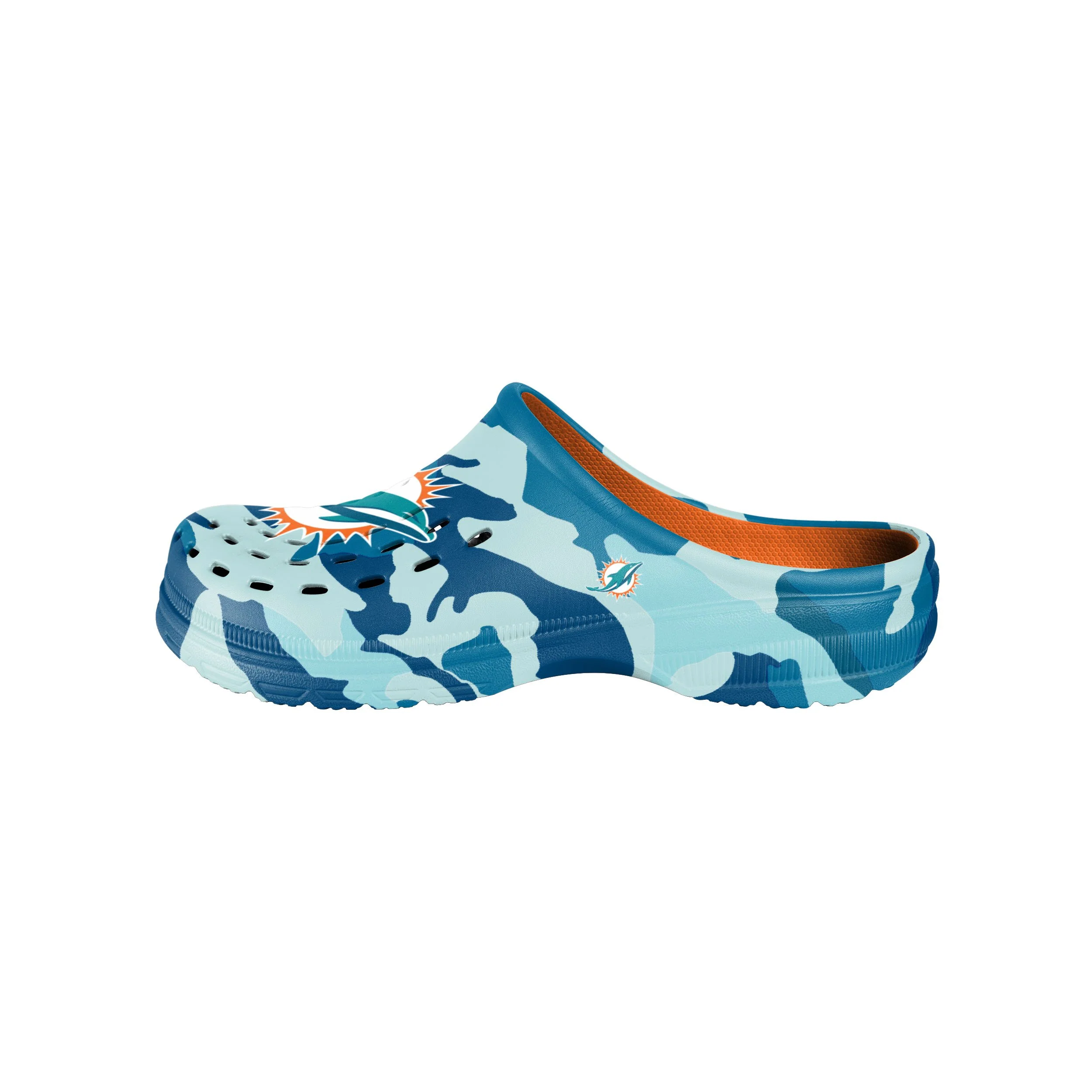 Miami Dolphins NFL Mens Tonal Camo Clog - Image 2