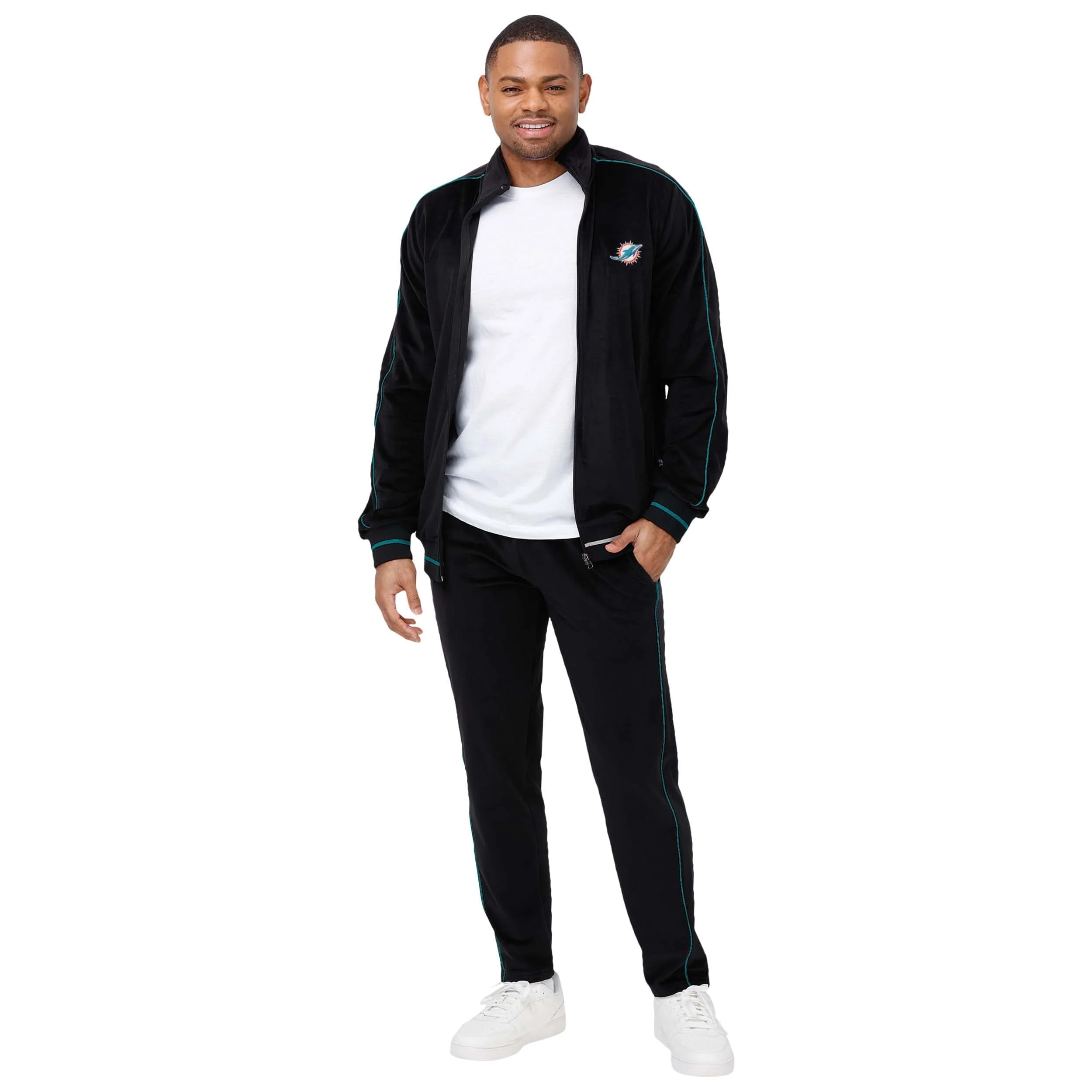 Miami Dolphins NFL Mens Velour Pants - Image 5