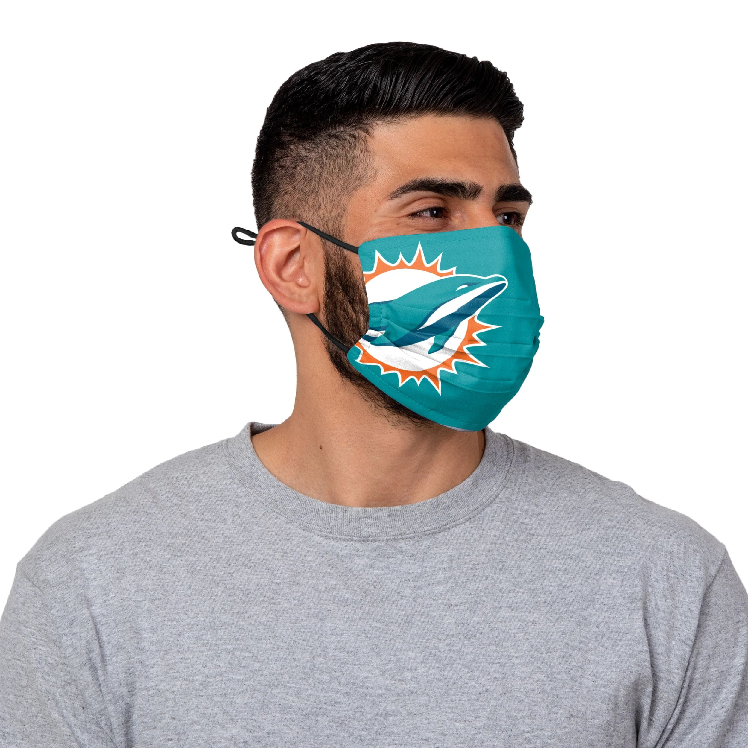 Miami Dolphins NFL On-Field Sideline Logo Face Cover - Image 2