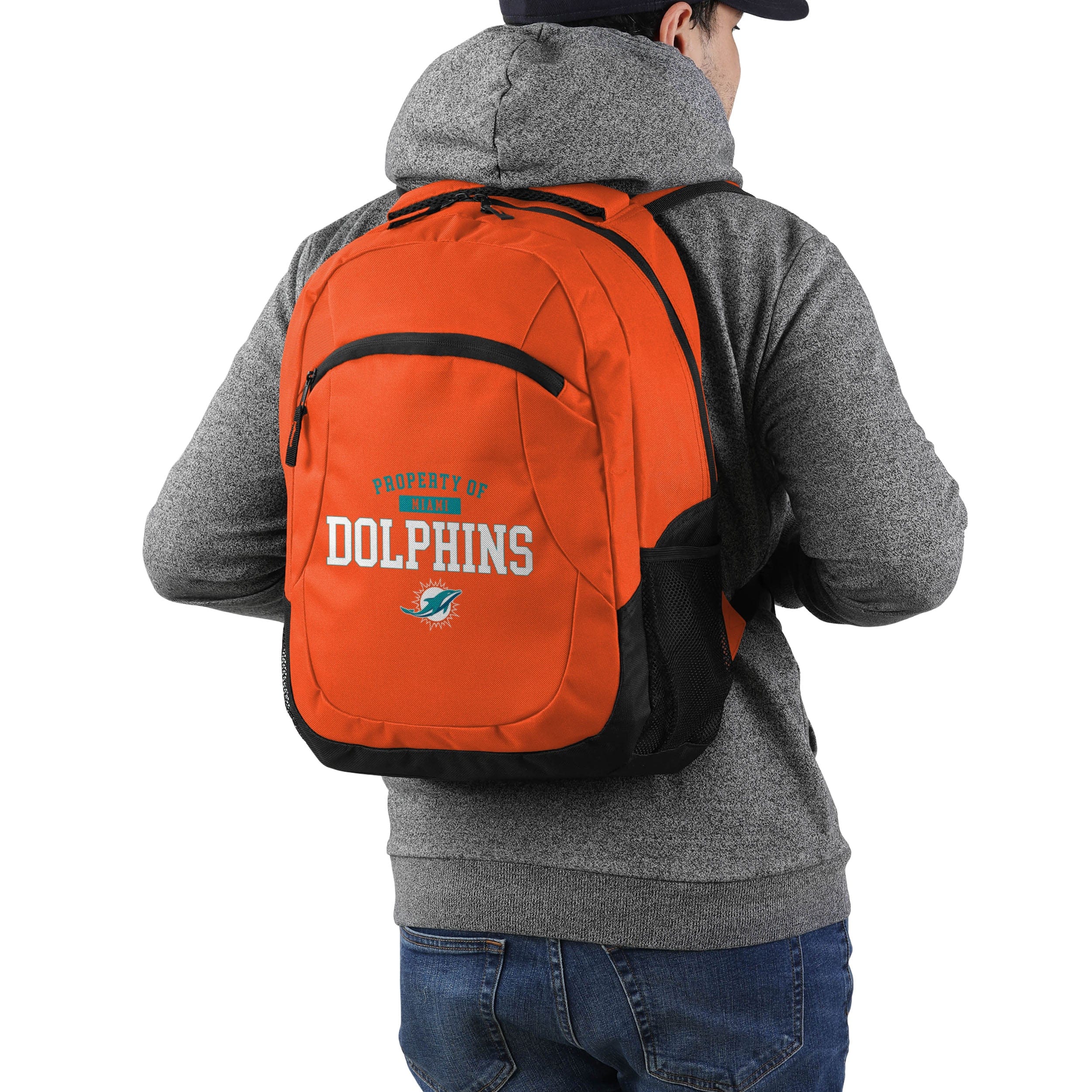 Miami Dolphins NFL Property Of Action Backpack - Image 5