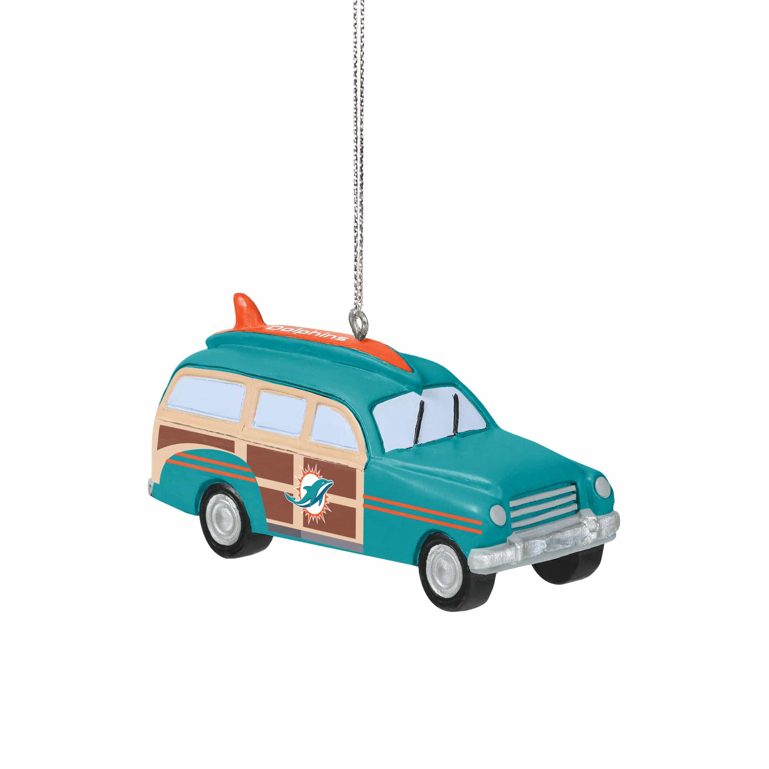 Miami Dolphins NFL Station Wagon Ornament