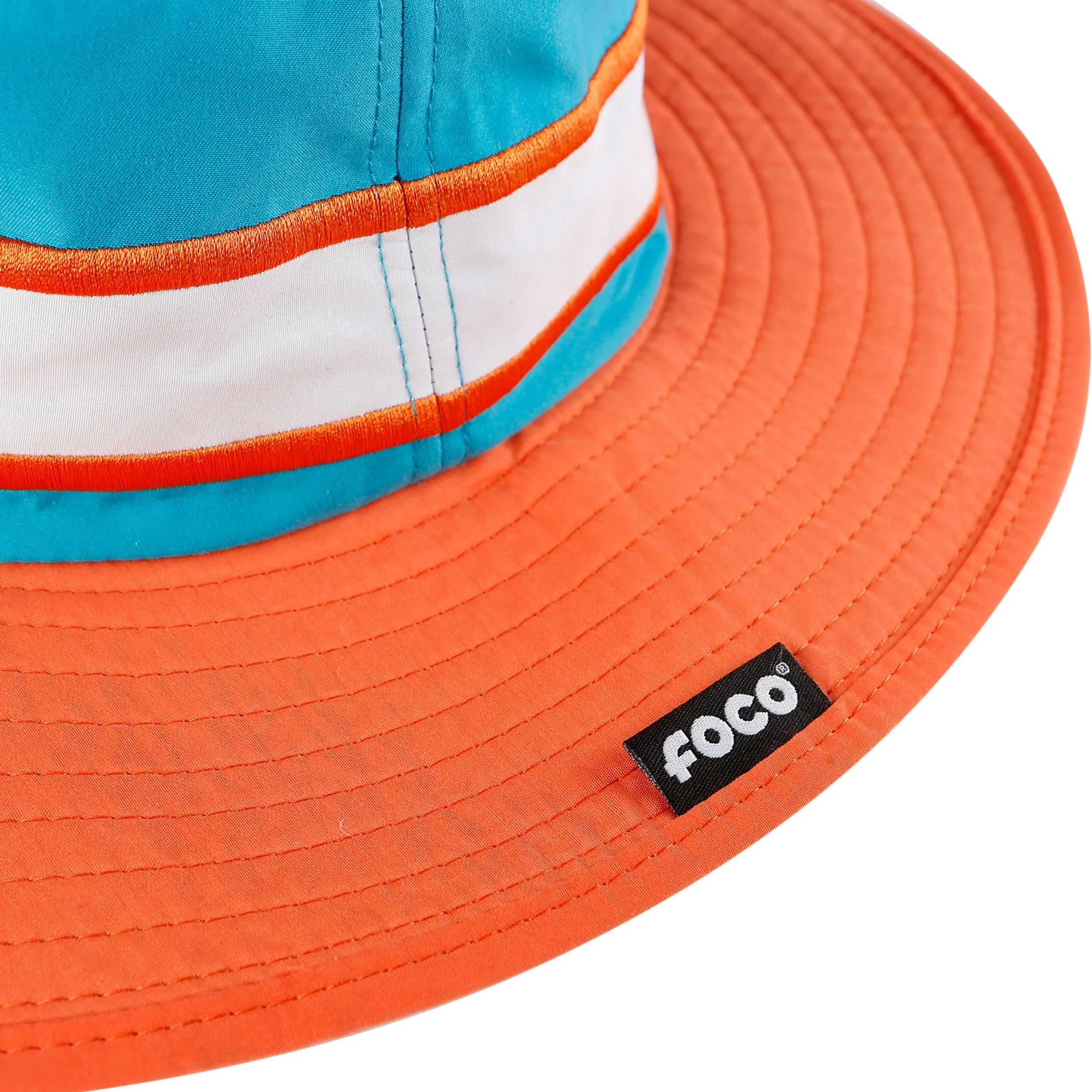 Miami Dolphins NFL Team Stripe Boonie Hat - Image 4