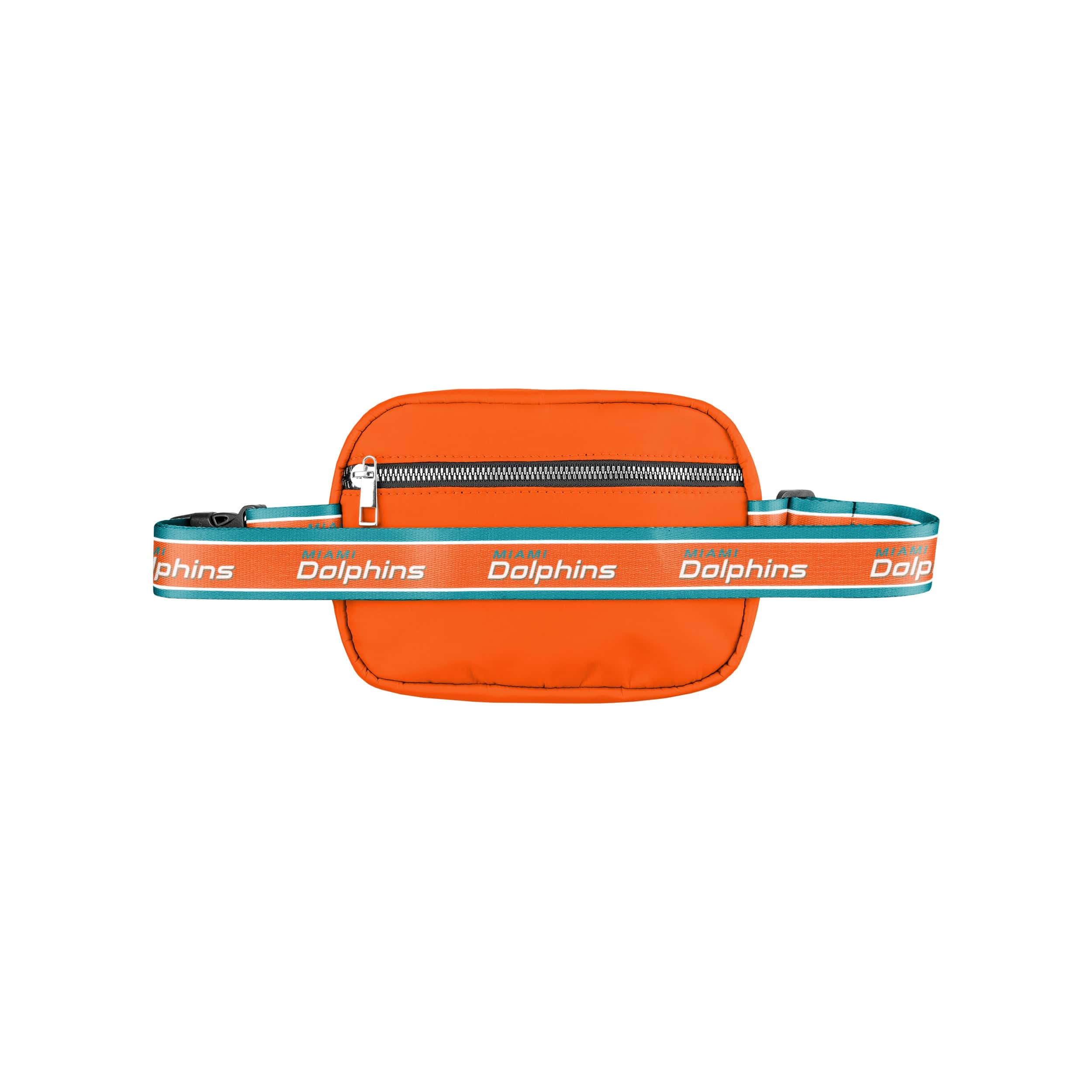 Miami Dolphins NFL Team Wordmark Crossbody Belt Bag - Image 2