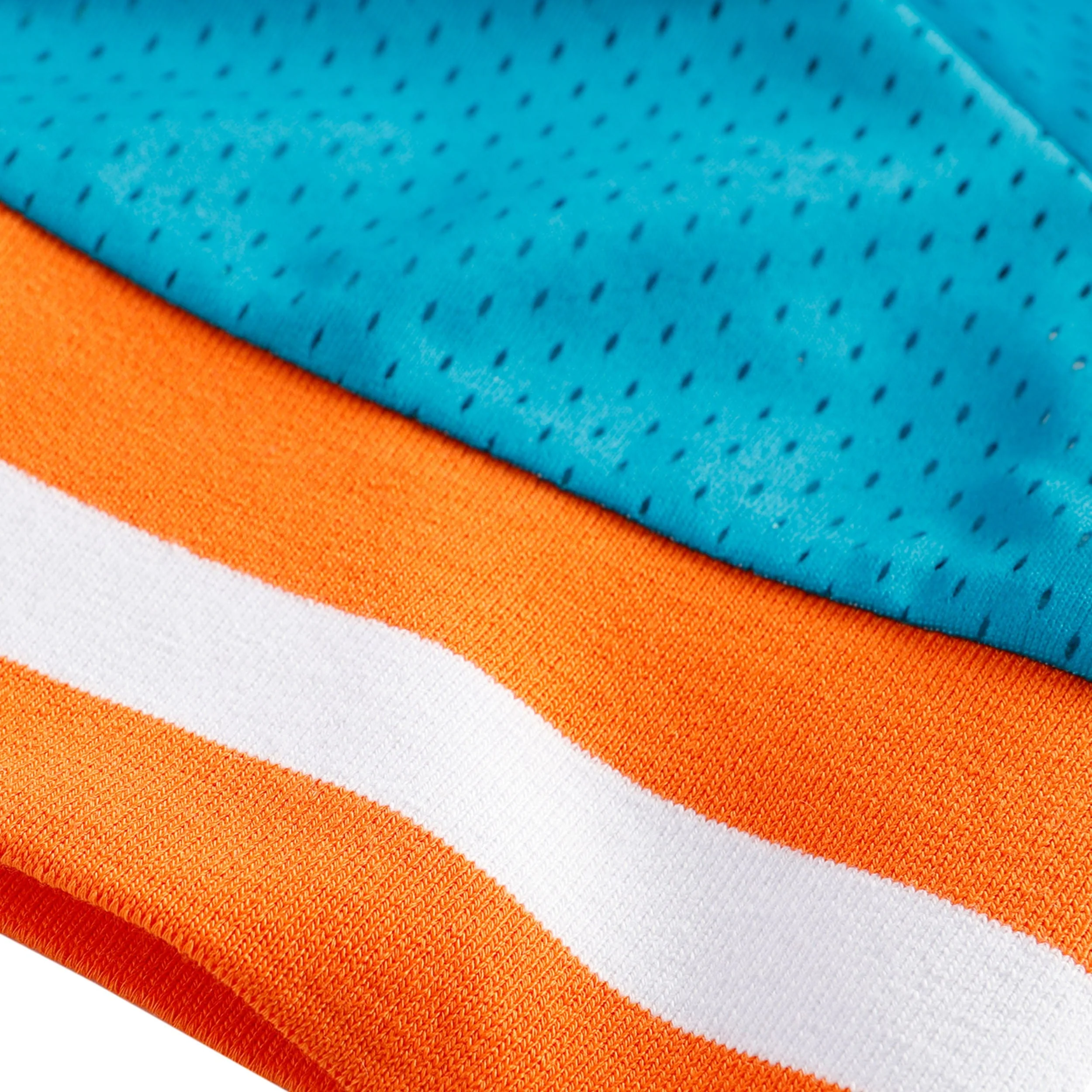 Miami Dolphins NFL Womens Gameday Mesh Crop Top - Image 4