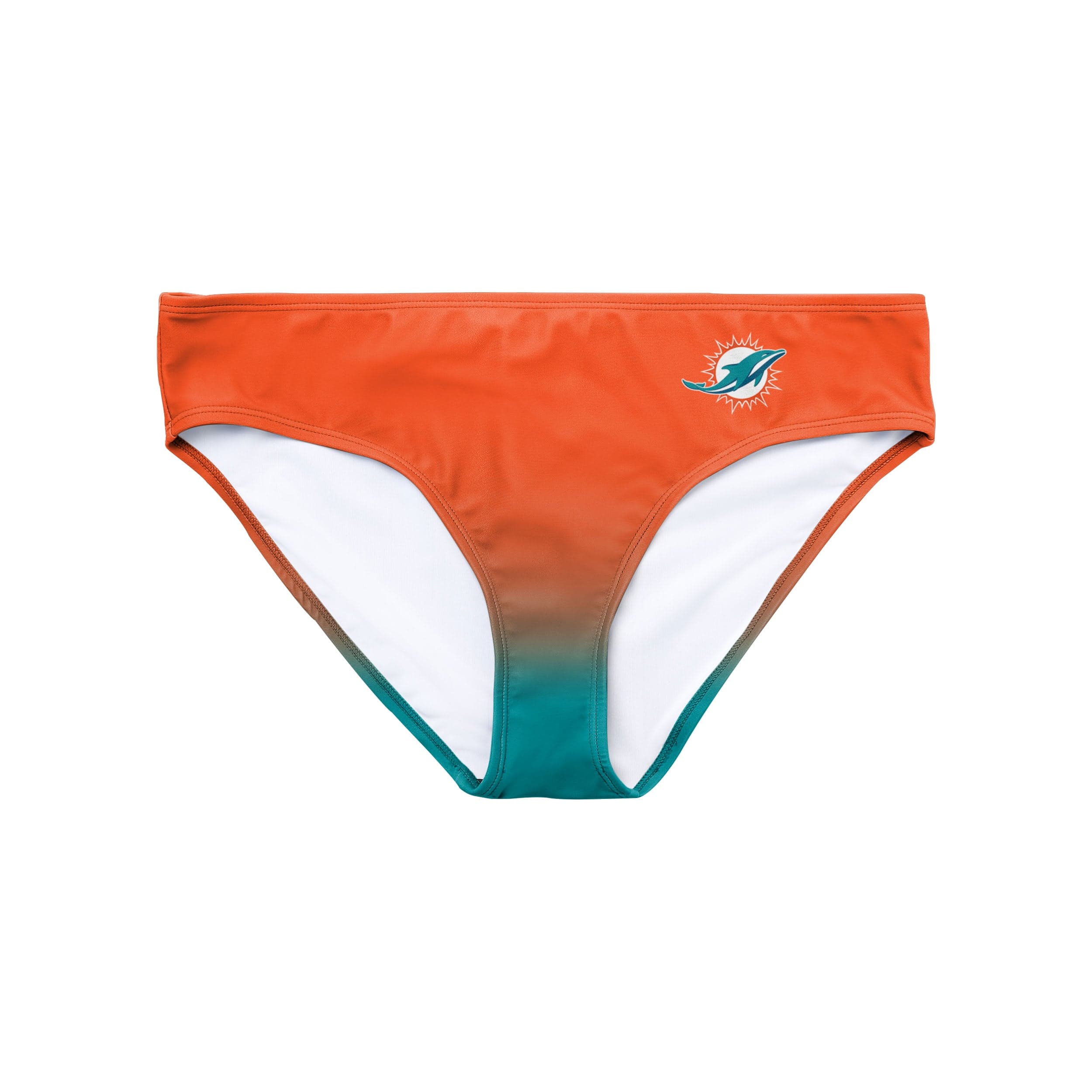 Miami Dolphins NFL Womens Gametime Gradient Bikini Bottom - Image 2