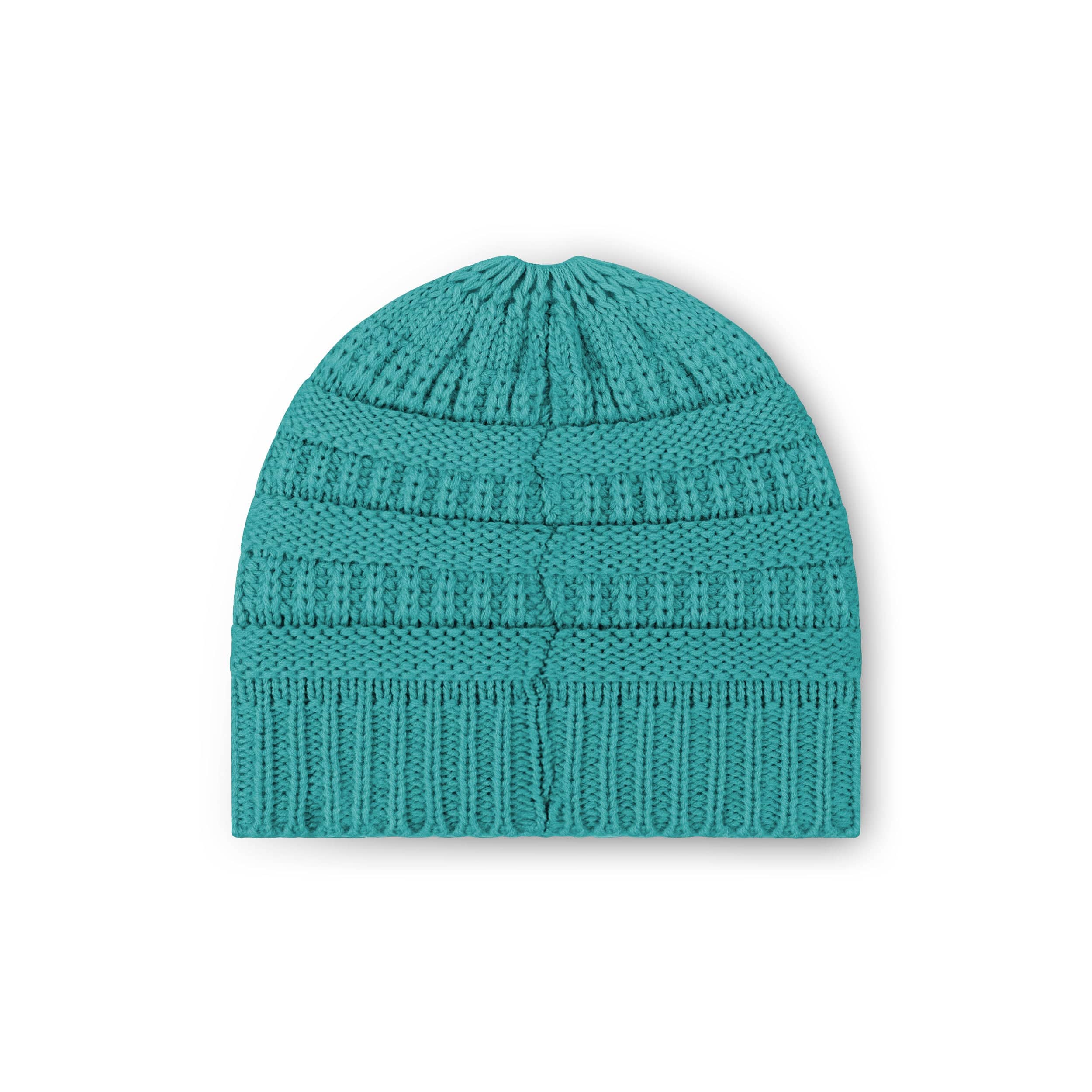 Miami Dolphins NFL Womens Solid Ponytail Beanie - Image 2