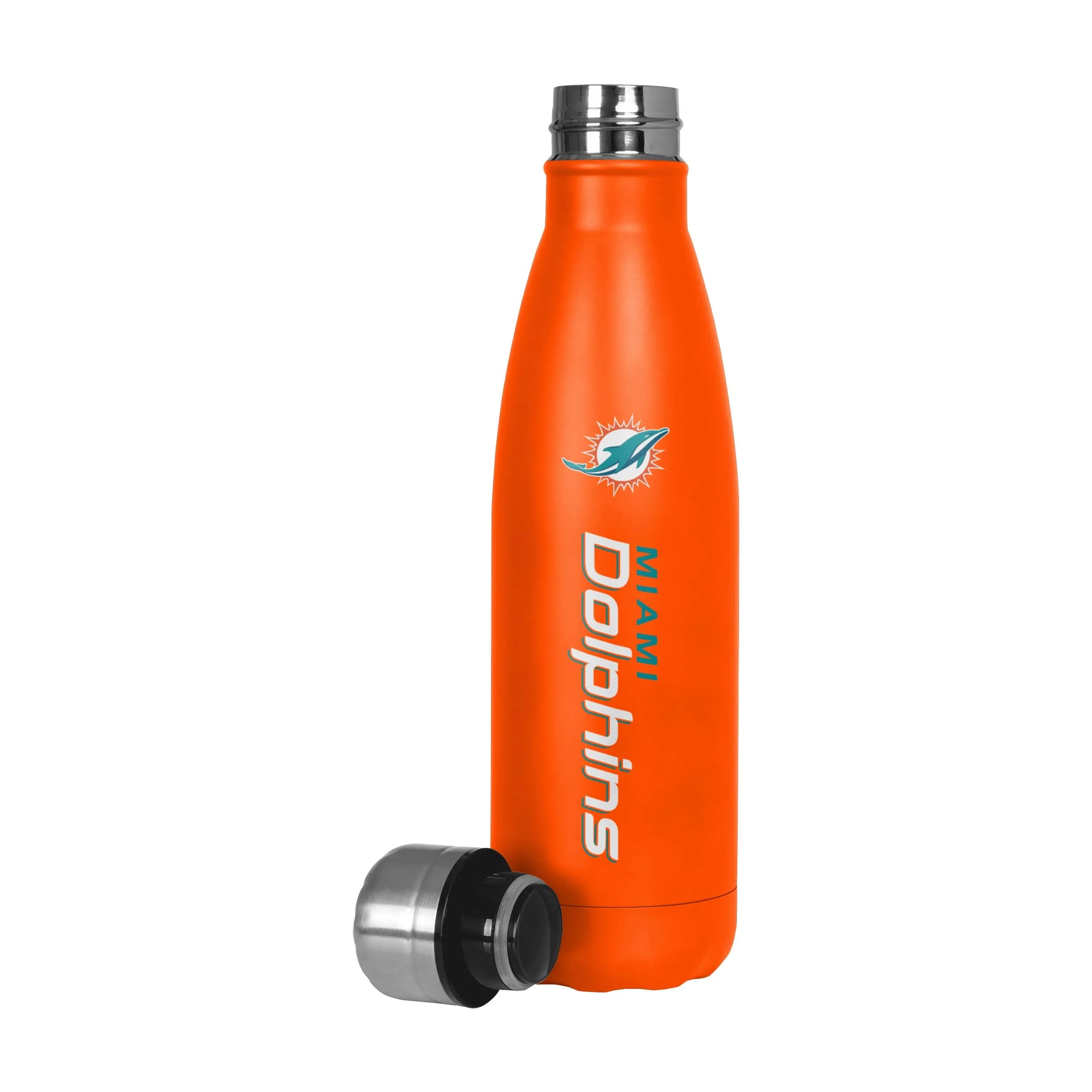 Miami Dolphins NFL Wordmark Chill Water Bottle - Image 2