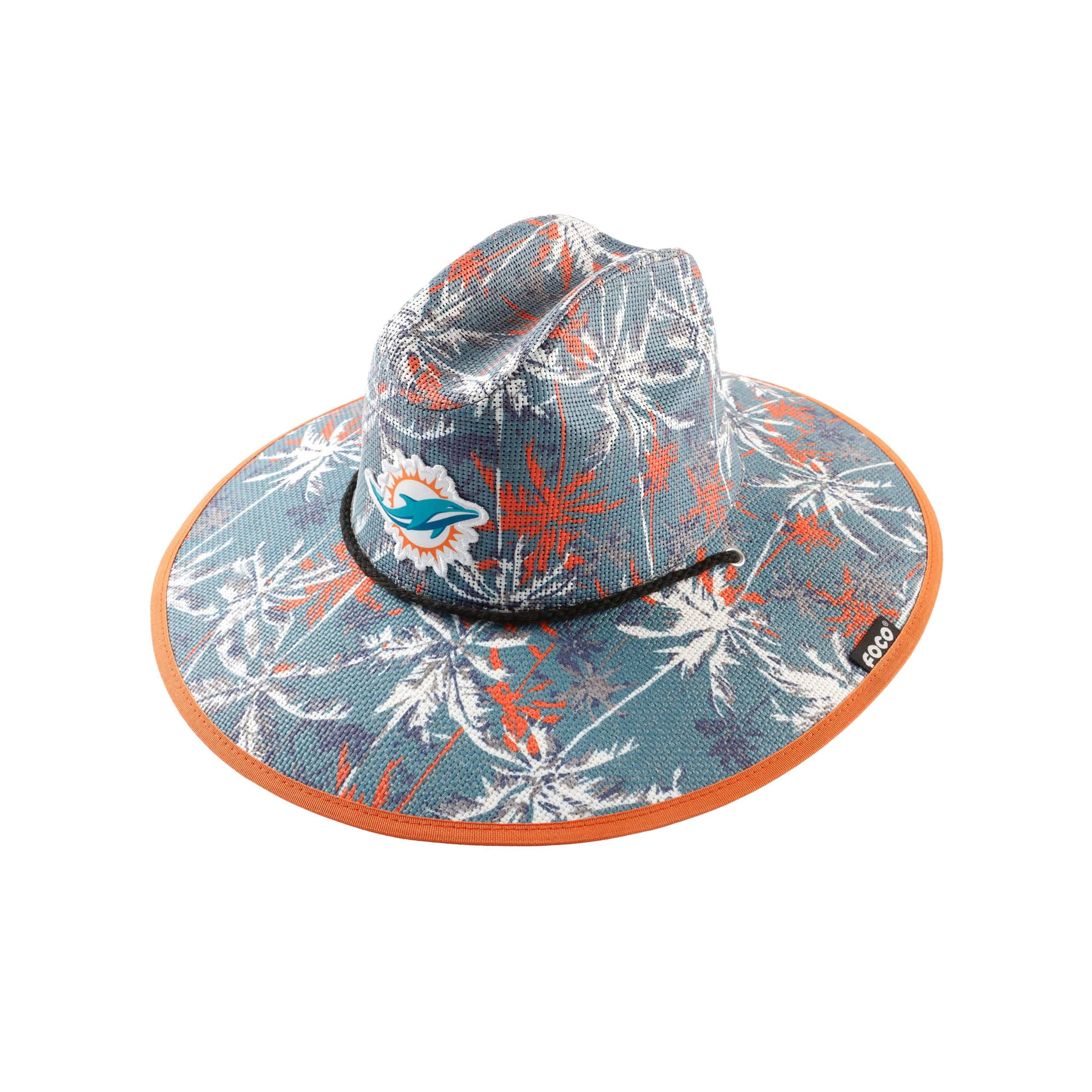 Miami Dolphins Thematic NFL Straw Hat - Image 3