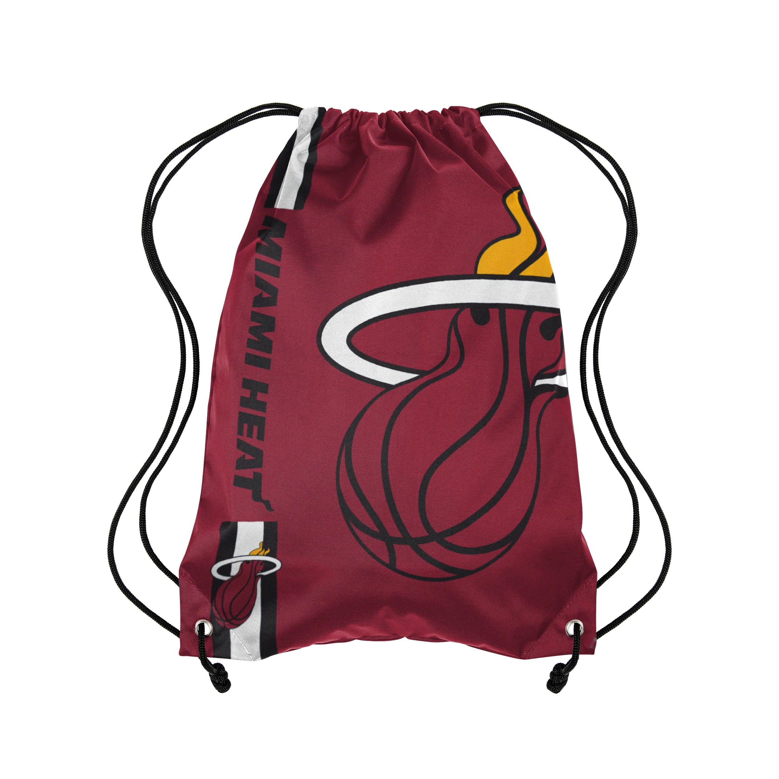 Miami Heat NBA Big Logo Drawstring Backpack