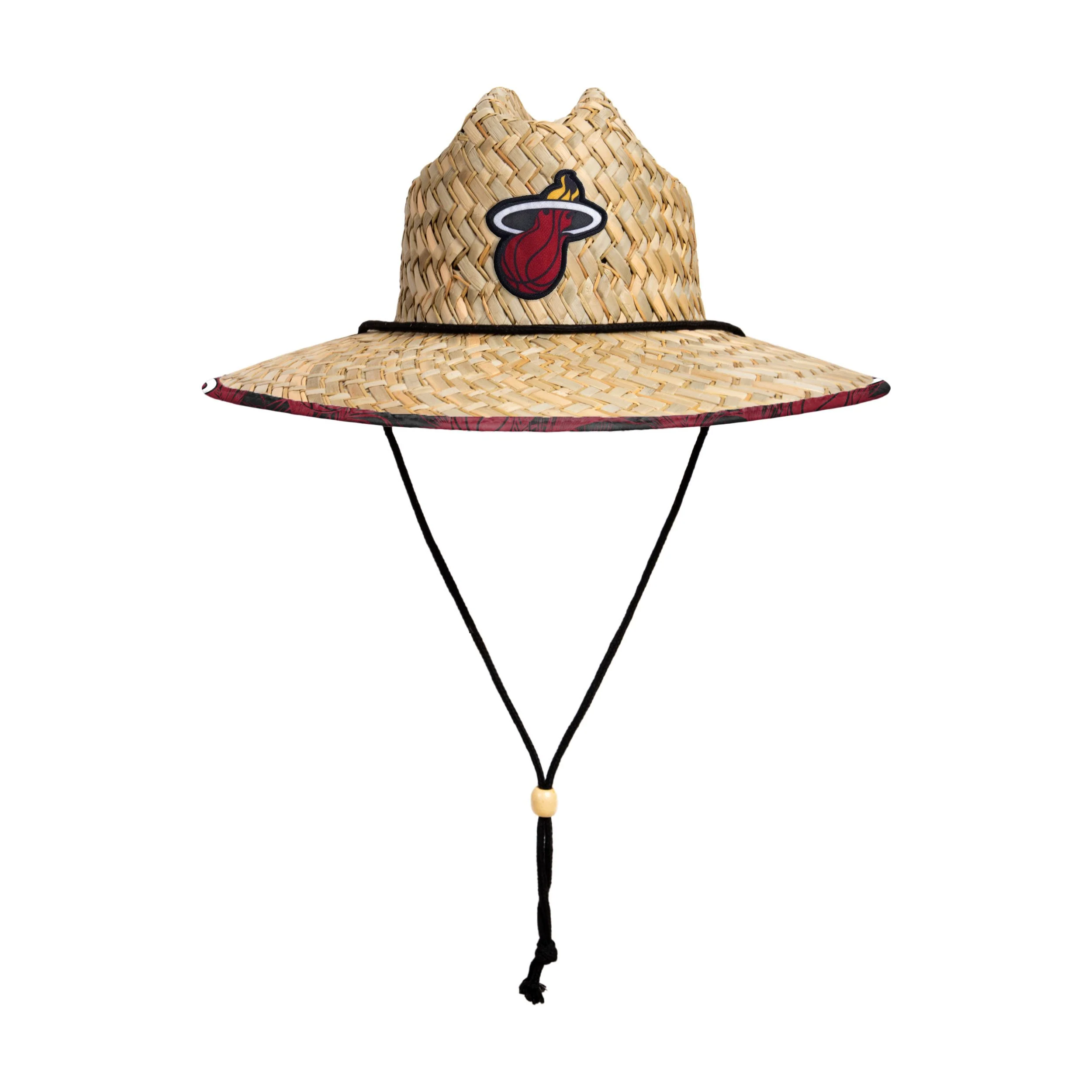 Miami Heat NBA Floral Straw Hat - Image 3