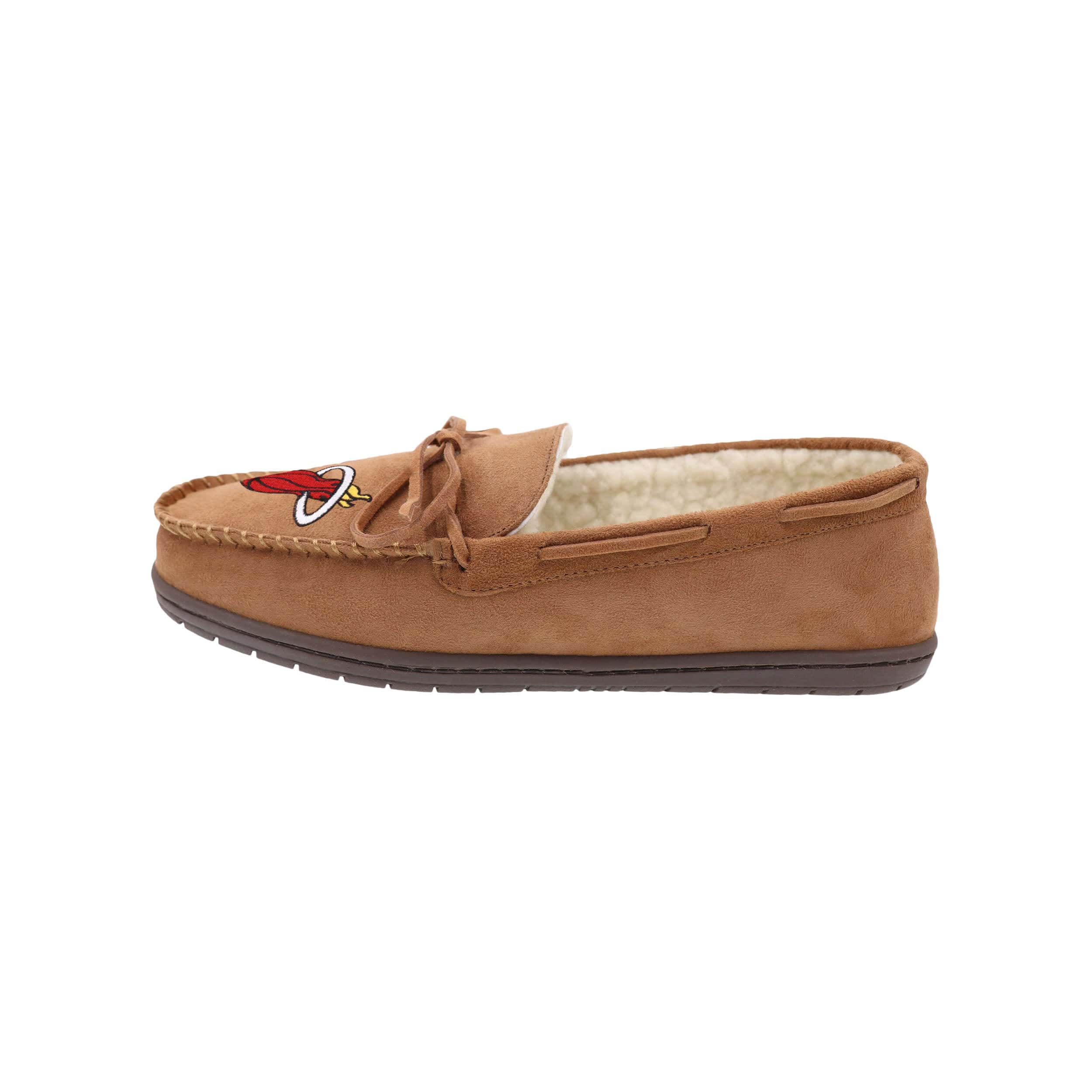 Miami Heat NBA Mens Moccasin Slippers - Image 4