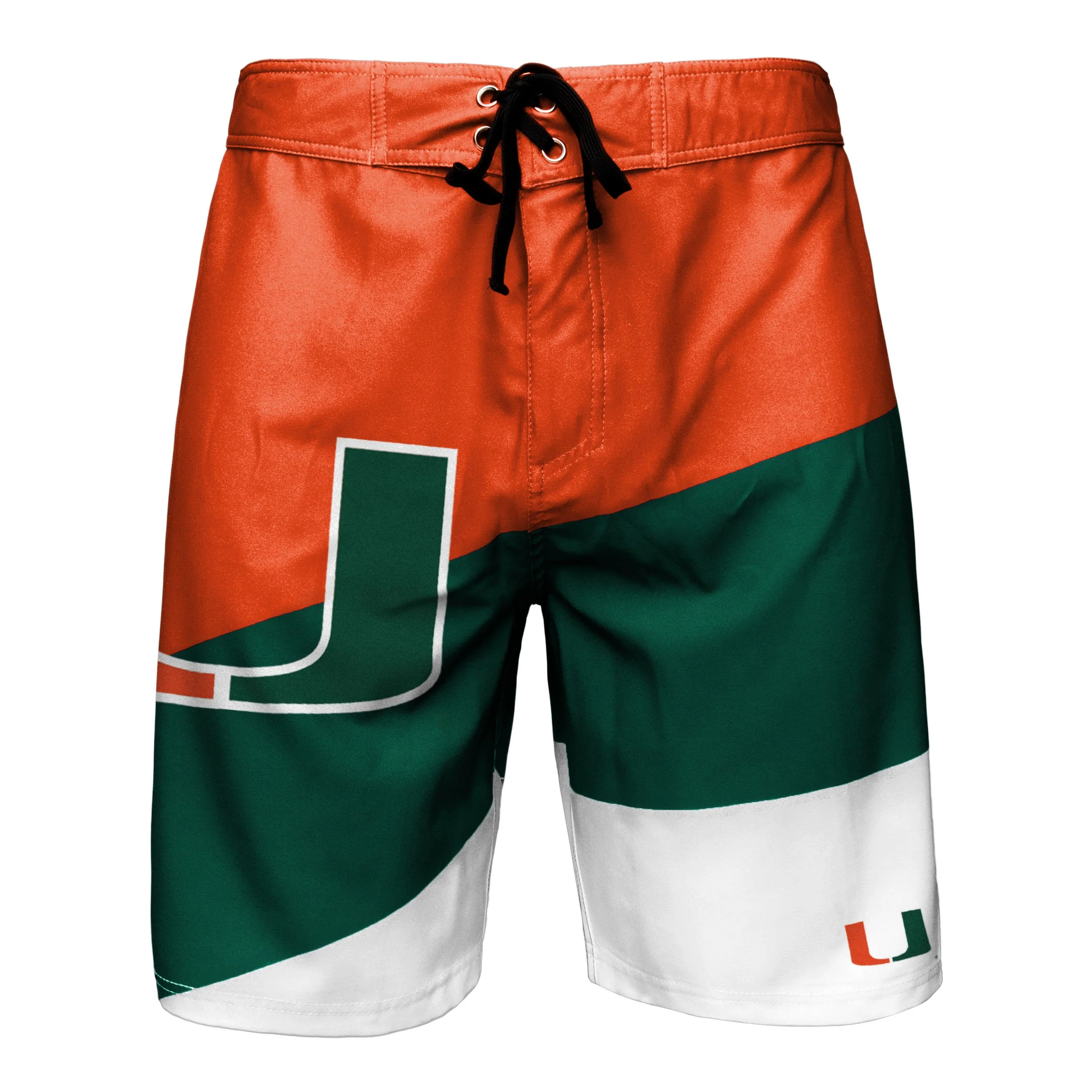 Miami Hurricanes NCAA Mens Color Dive Boardshorts