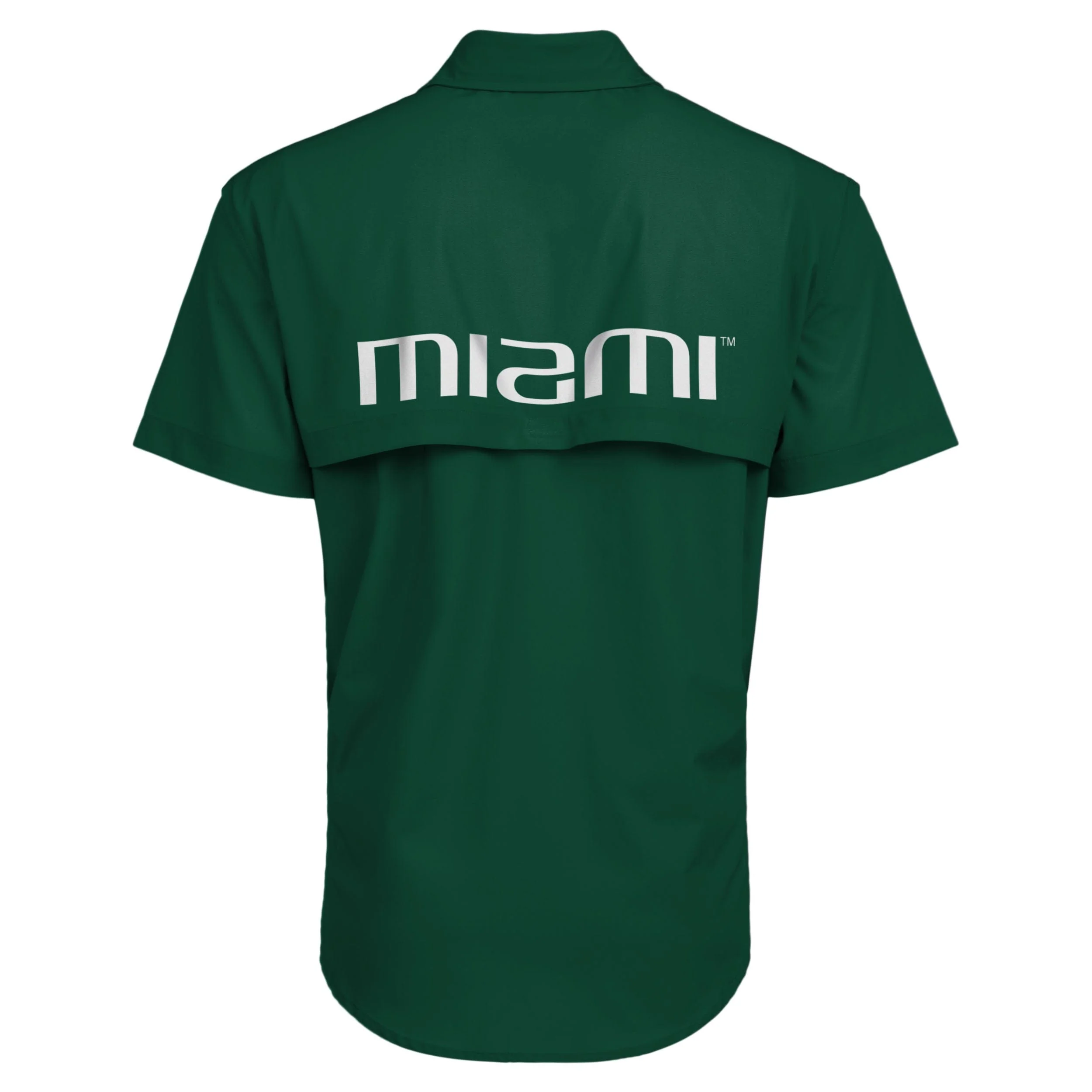 Miami Hurricanes NCAA Mens Gone Fishing Shirt - Image 2