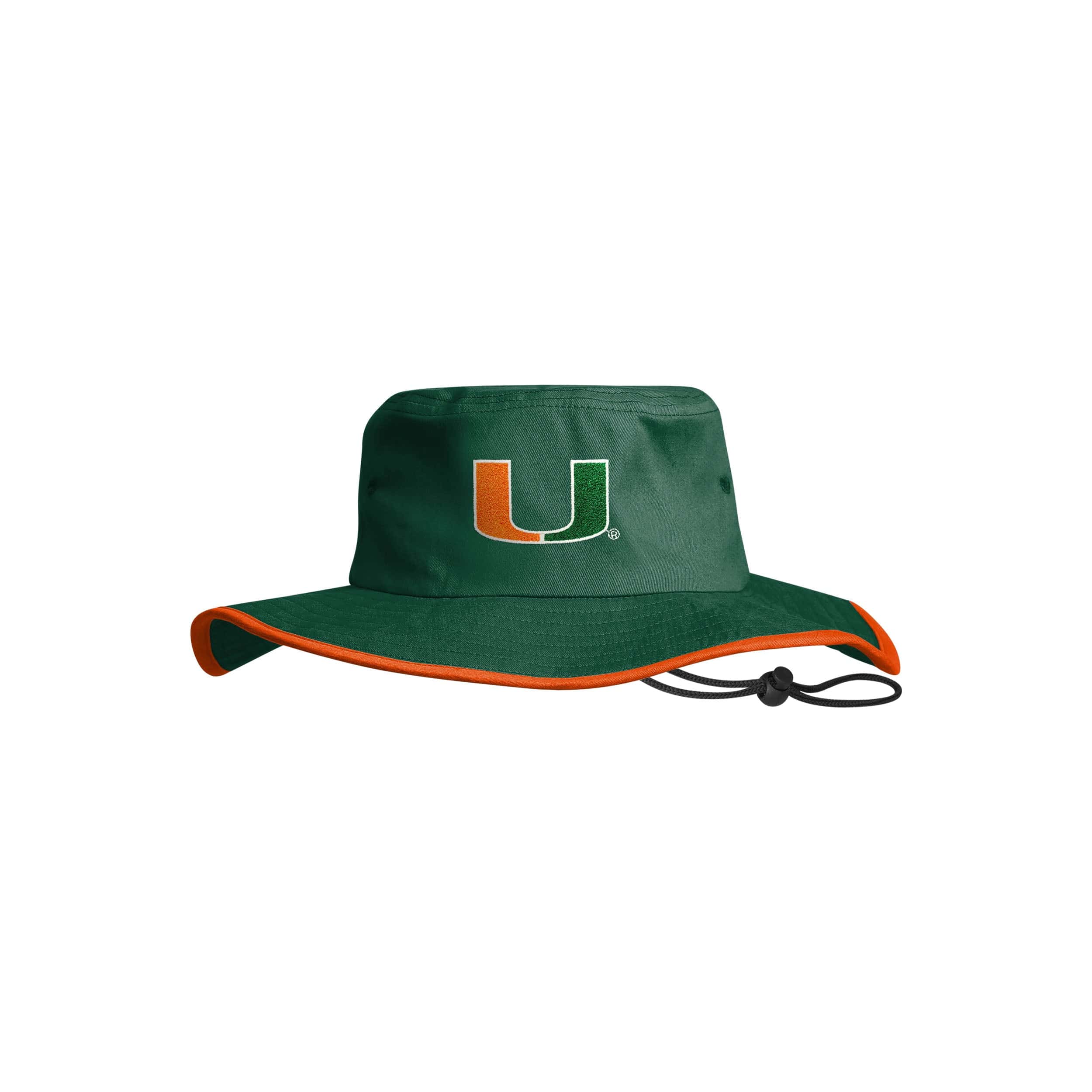 Miami Hurricanes NCAA Solid Boonie Hat