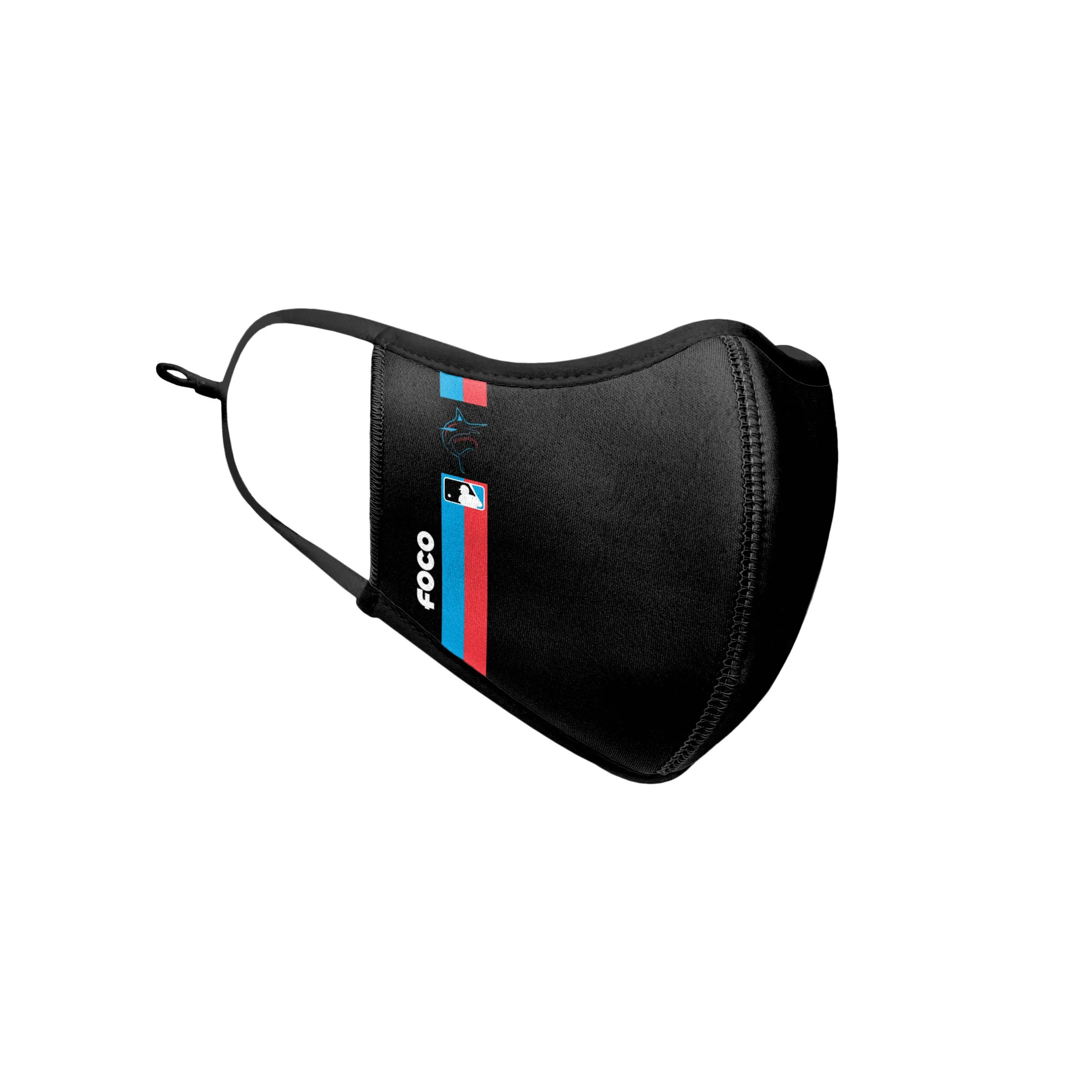 Miami Marlins MLB Jesus Aguilar On-Field Adjustable Black Sport Face Cover - Image 3